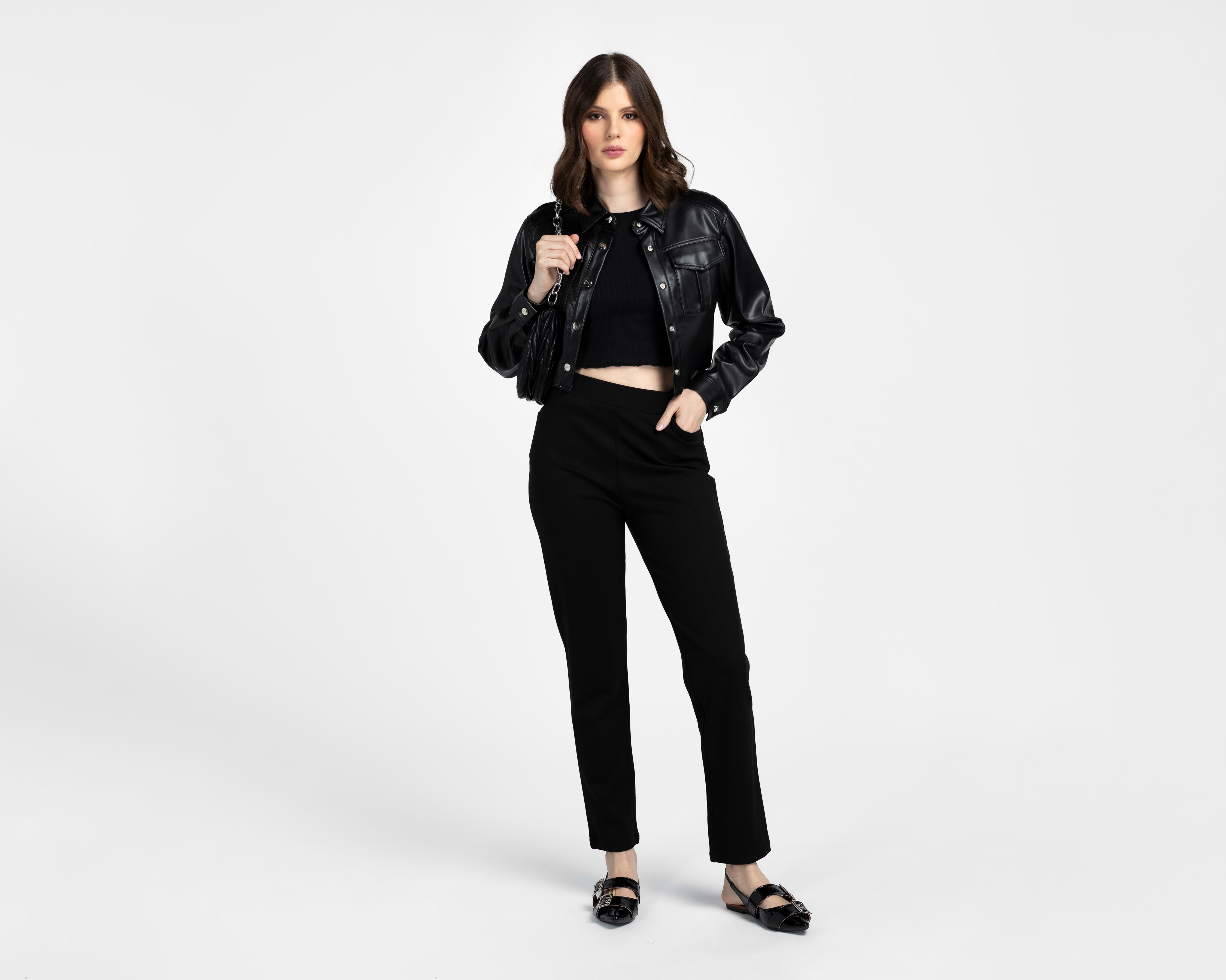 Foto 2 | Leggings Negros Sahara para Mujer