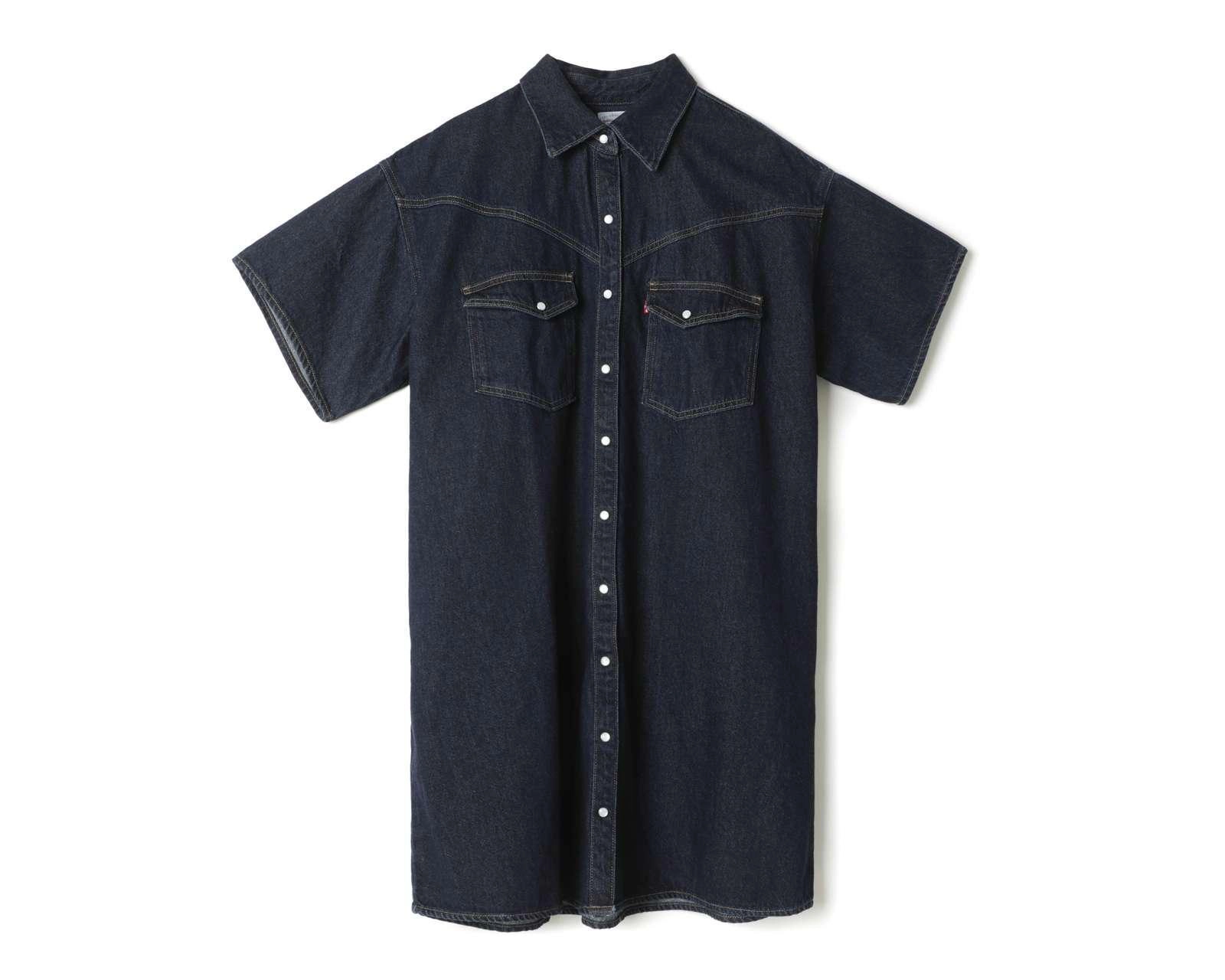 Foto 1 | Vestido Levi's Casual de Mezclilla con Botones