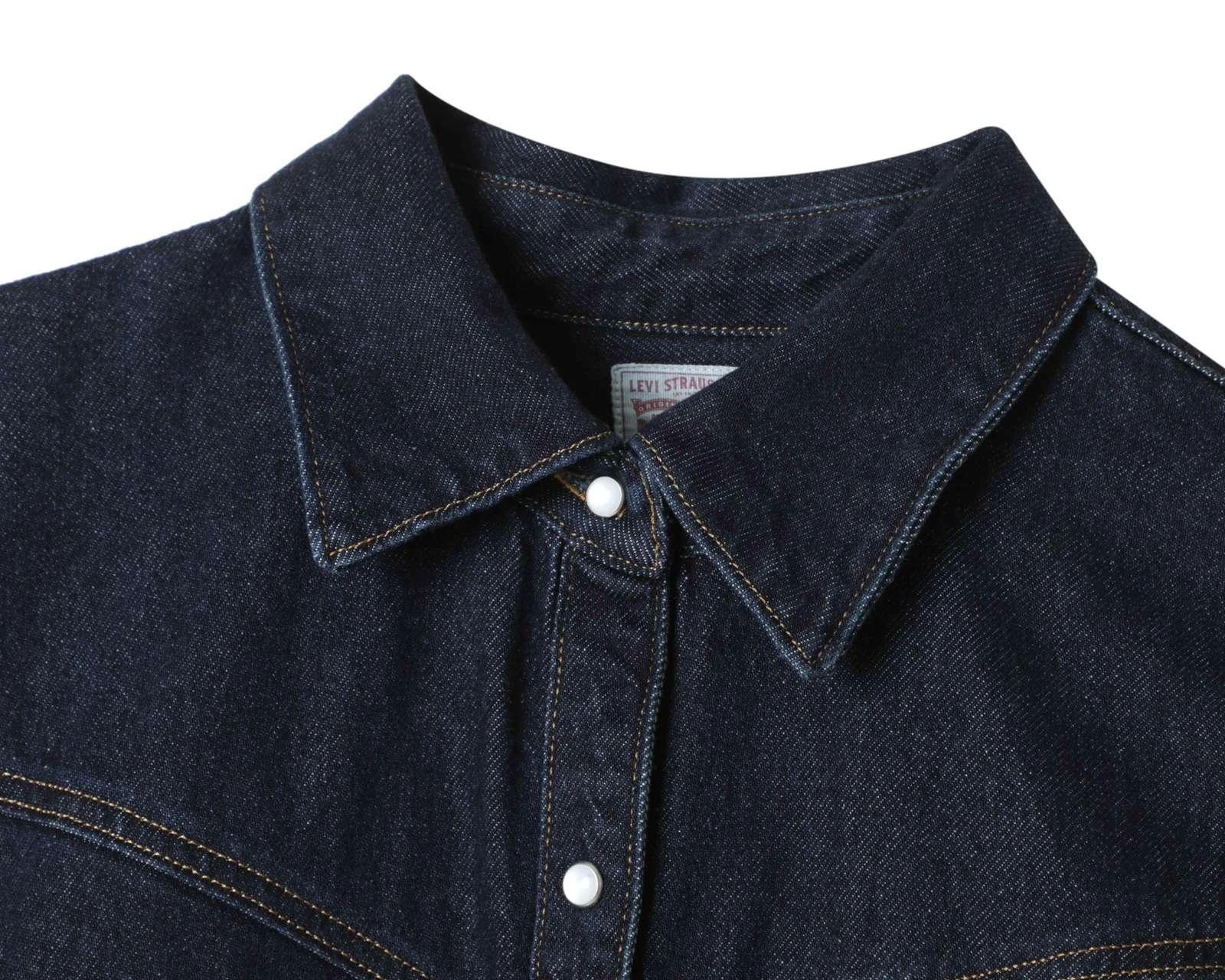 Foto 7 | Vestido Levi's Casual de Mezclilla con Botones