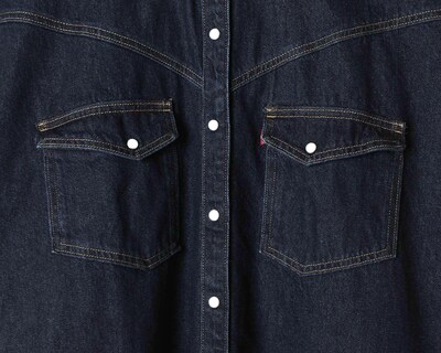 Foto 8 | Vestido Levi's Casual de Mezclilla con Botones