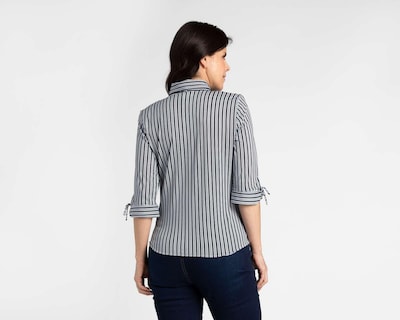 Foto 3 | Blusa Paloma Estampado a Rayas con Botones