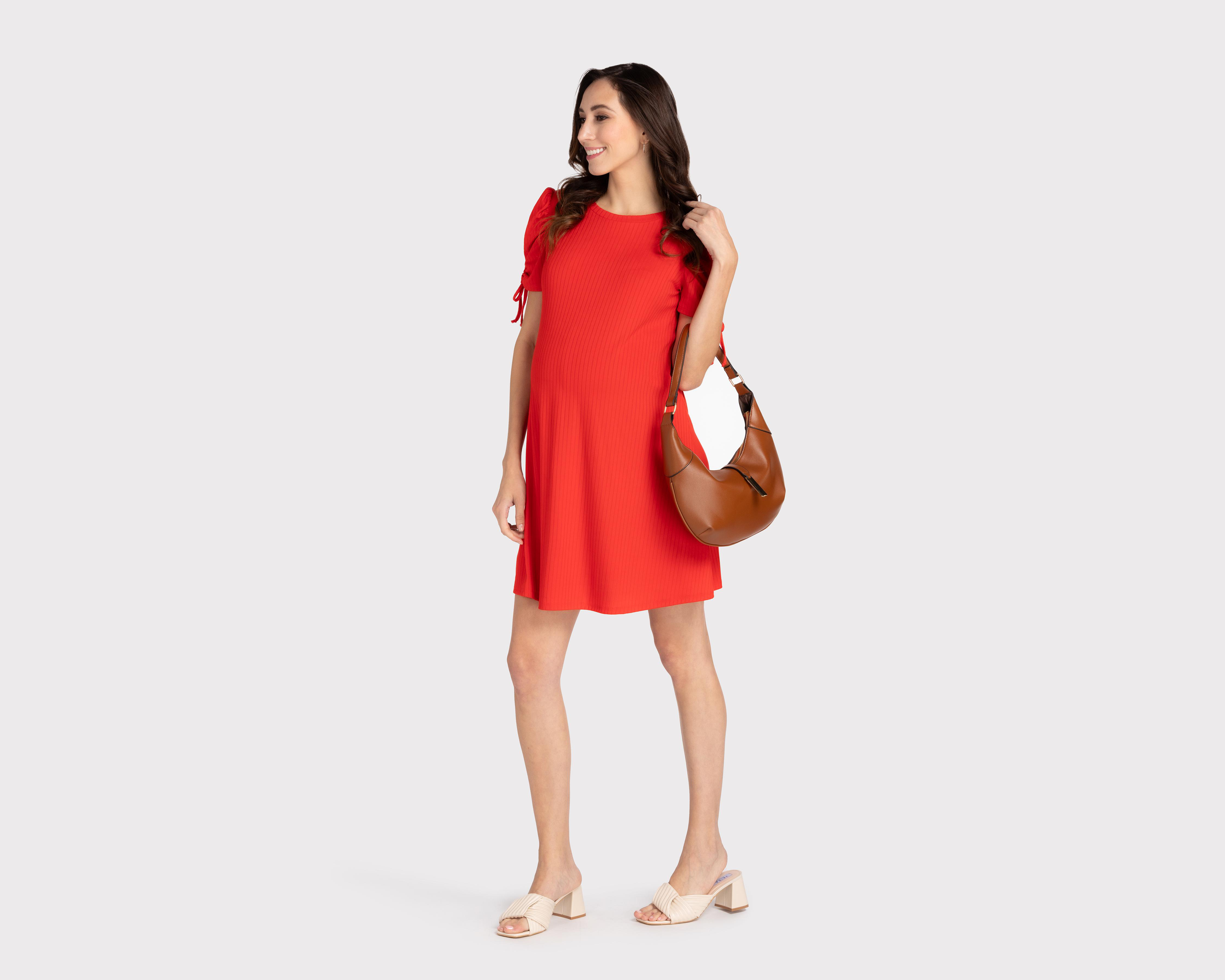 Vestido de Maternidad Mamá Bella Manga Corta
