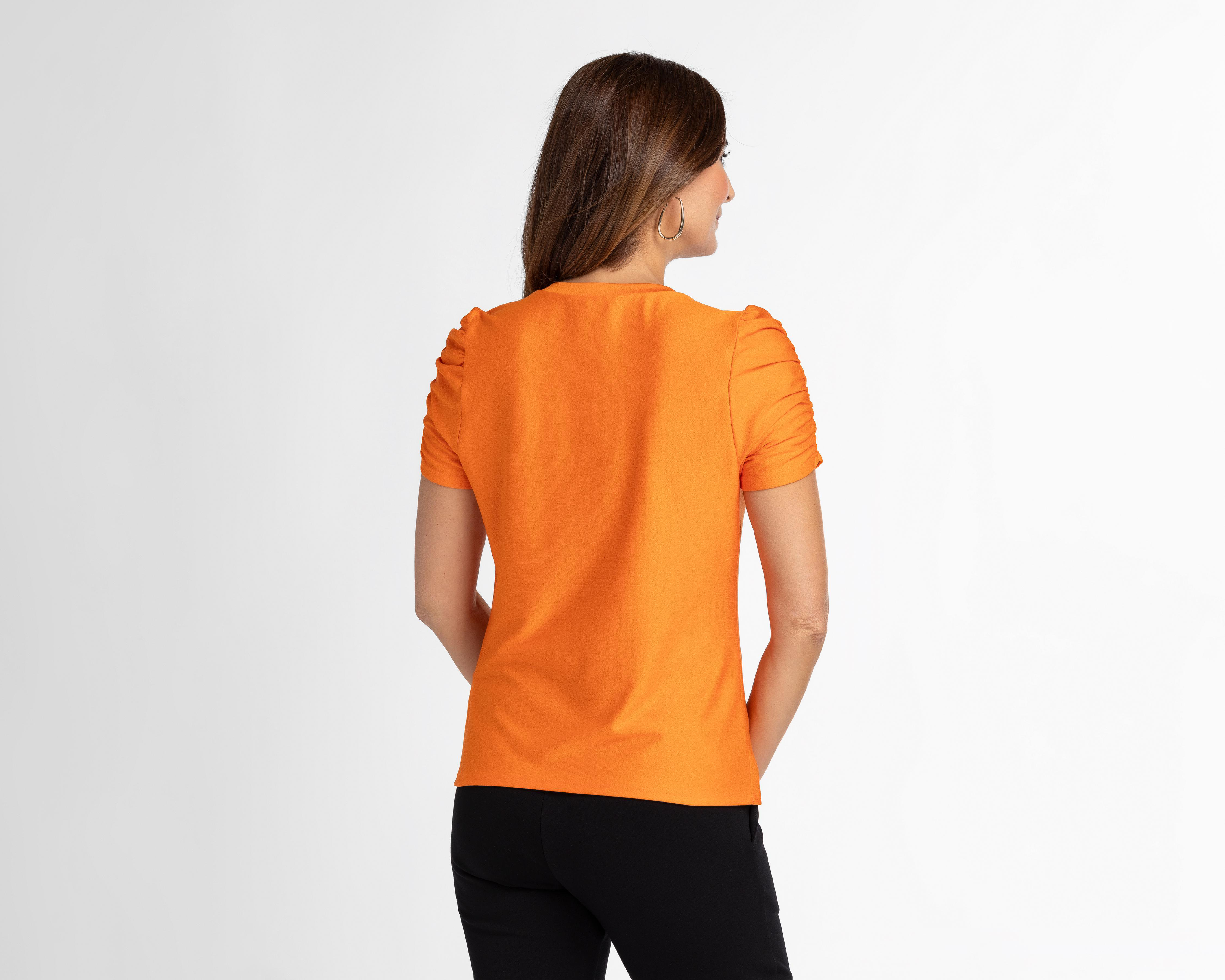 Foto 3 | Blusa Sahara Anaranjada para Mujer