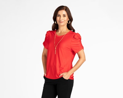 Foto 1 | Blusa Sahara Mangas Zurcidas con Collar