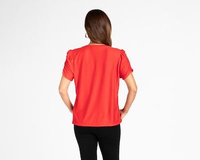 Foto 3 | Blusa Sahara Mangas Zurcidas con Collar