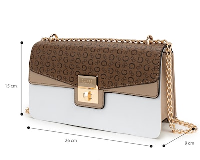 Foto 5 | Bolsa Cruzada Guess