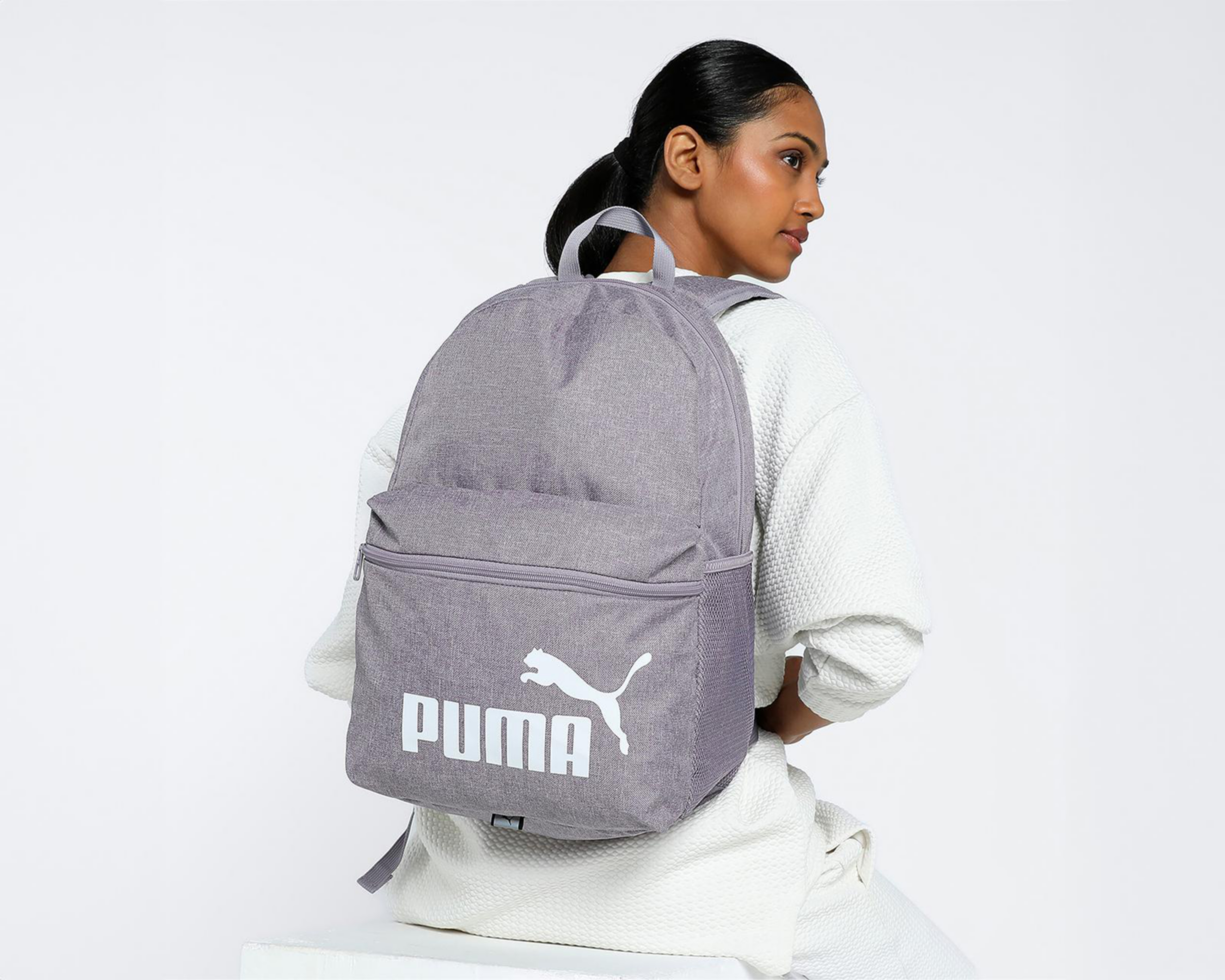 Foto 5 pulgar | Mochila Puma Lila