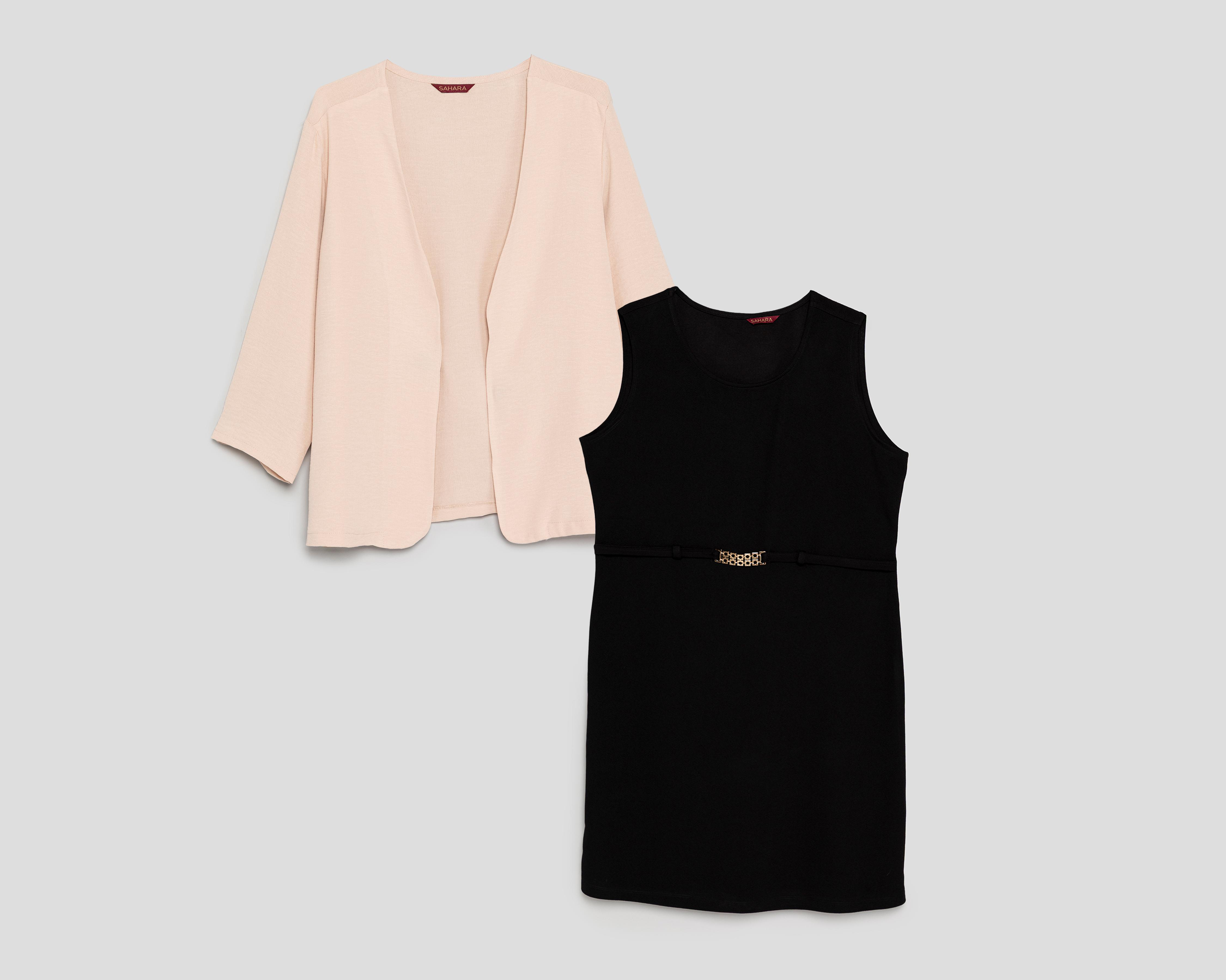 Vestido Formal Sahara con Blazer para Mujer