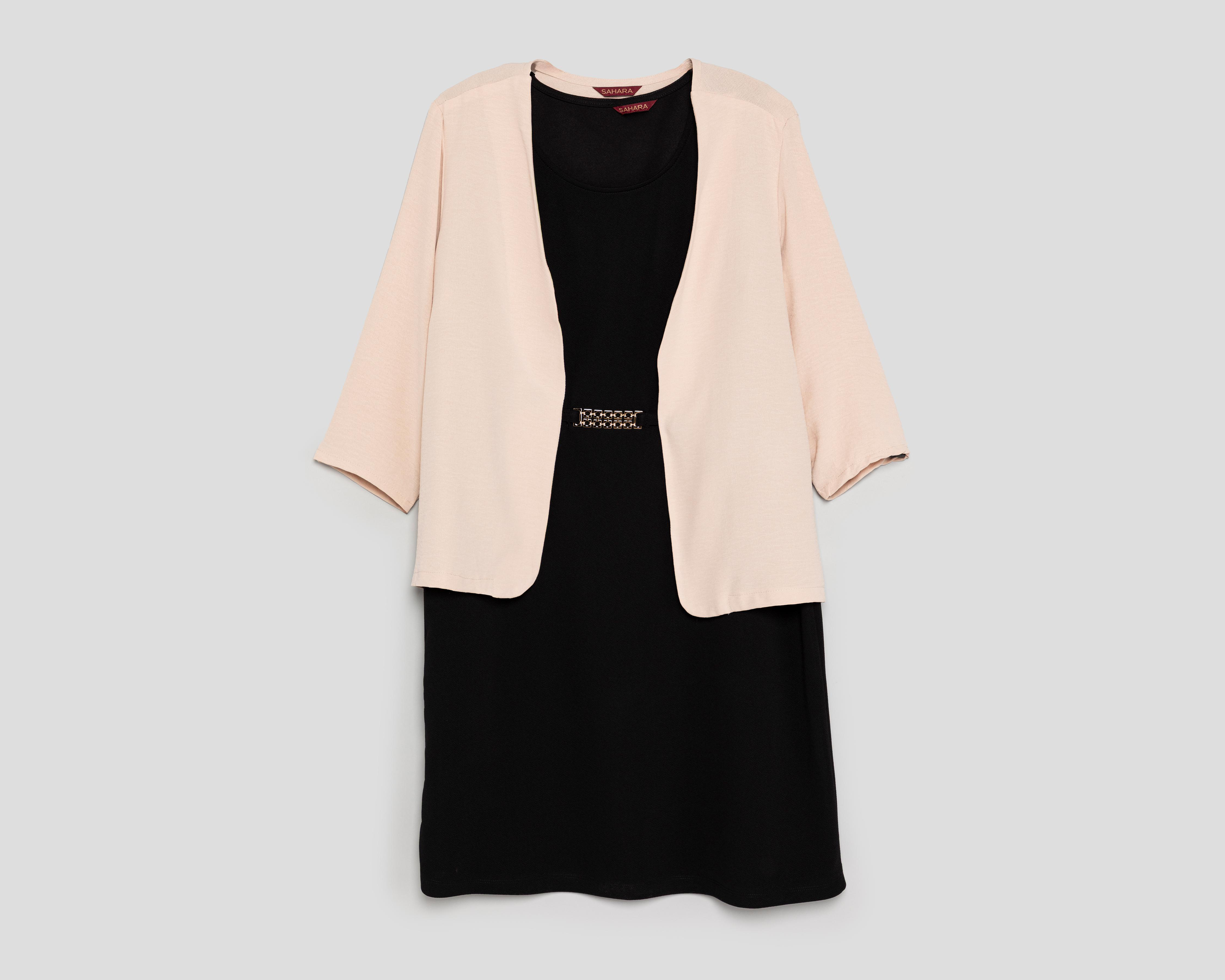 Foto 5 pulgar | Vestido Formal Sahara con Blazer para Mujer