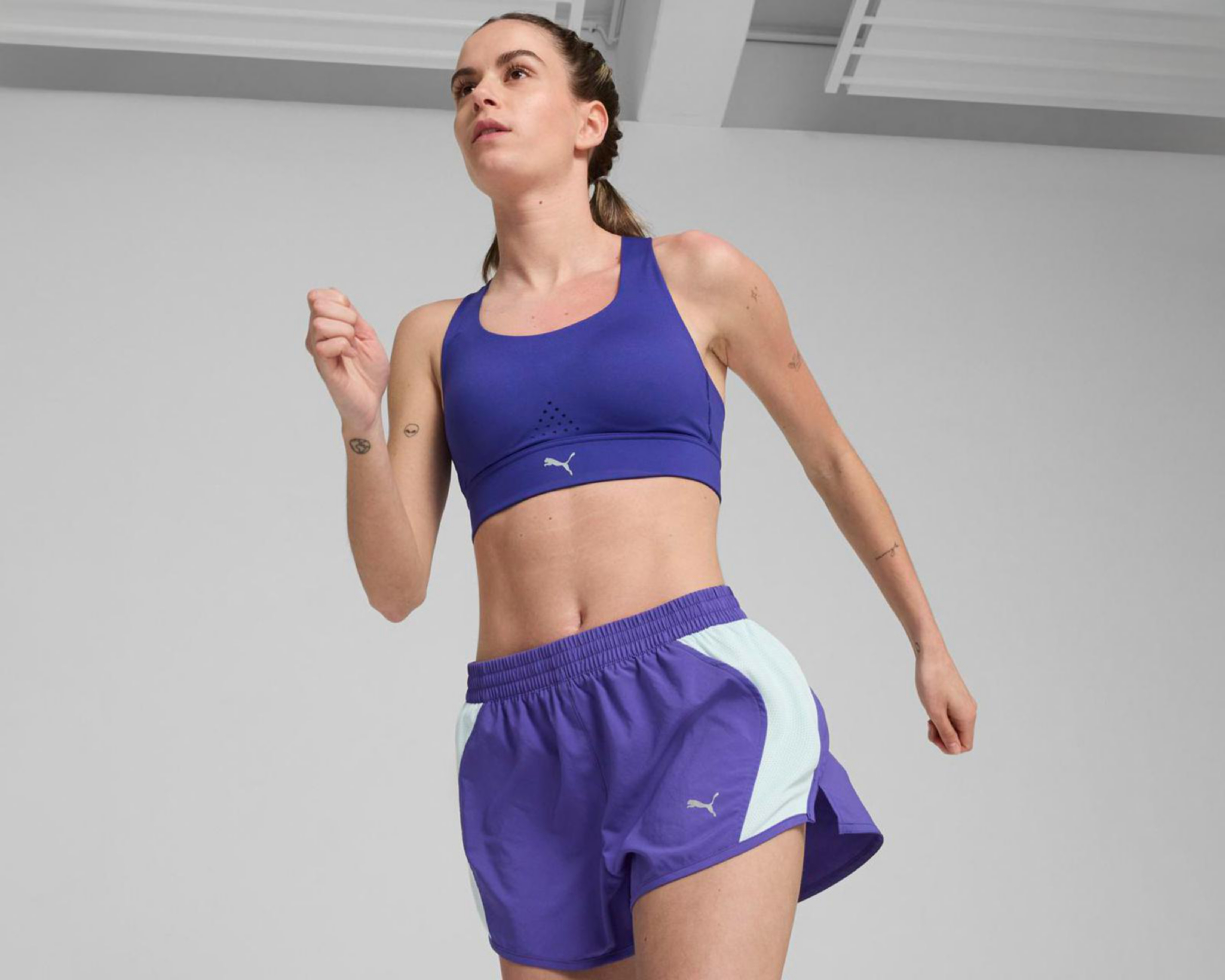 Foto 4 pulgar | Top Puma Drycell PWRbreathe de Correr para Mujer