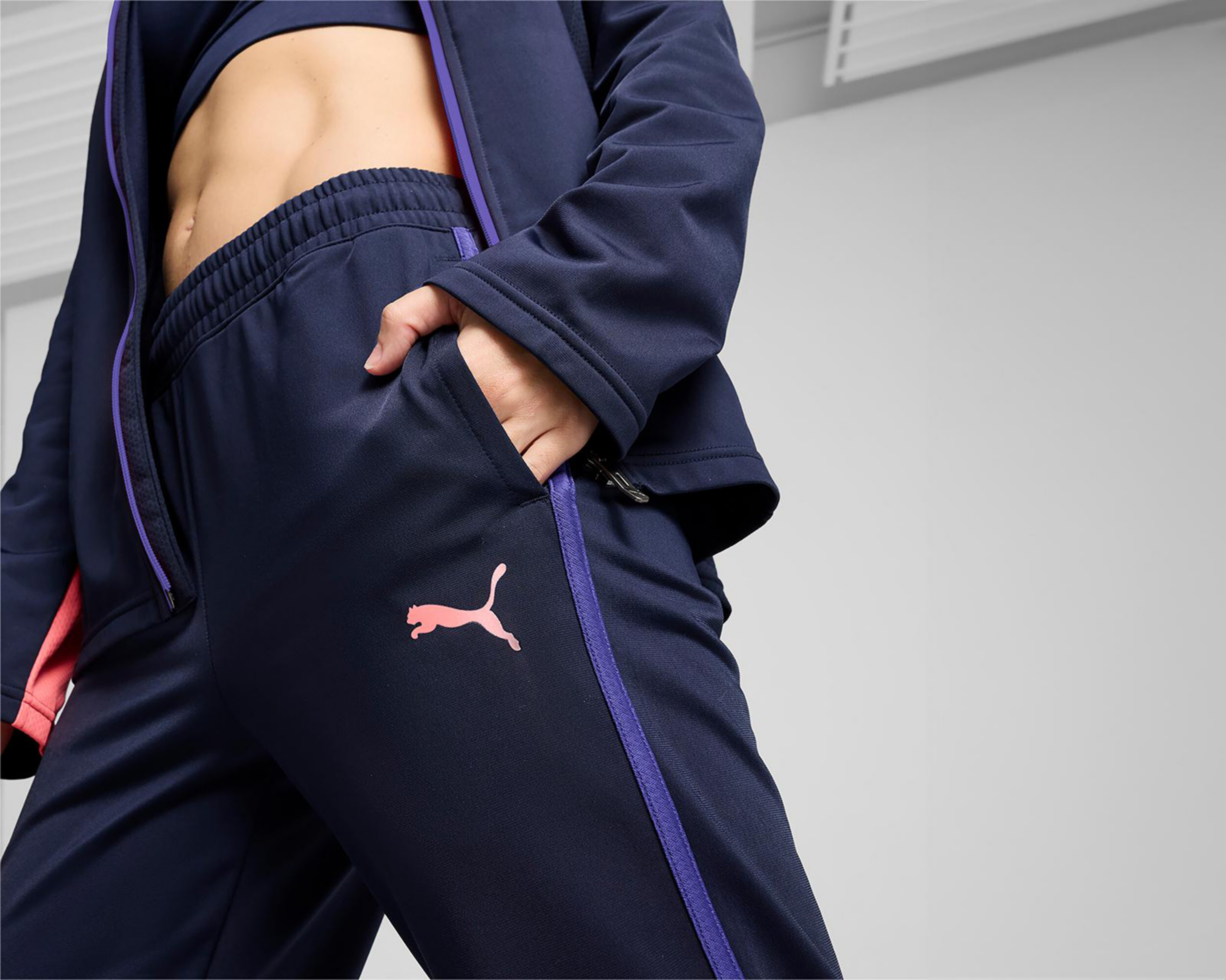 Foto 4 | Pants y Chamarra Puma DryCELL para Mujer