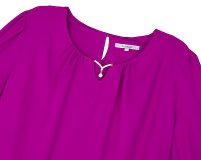 Foto 3 | Blusa Ann Miller Cuello Redondo para Mujer
