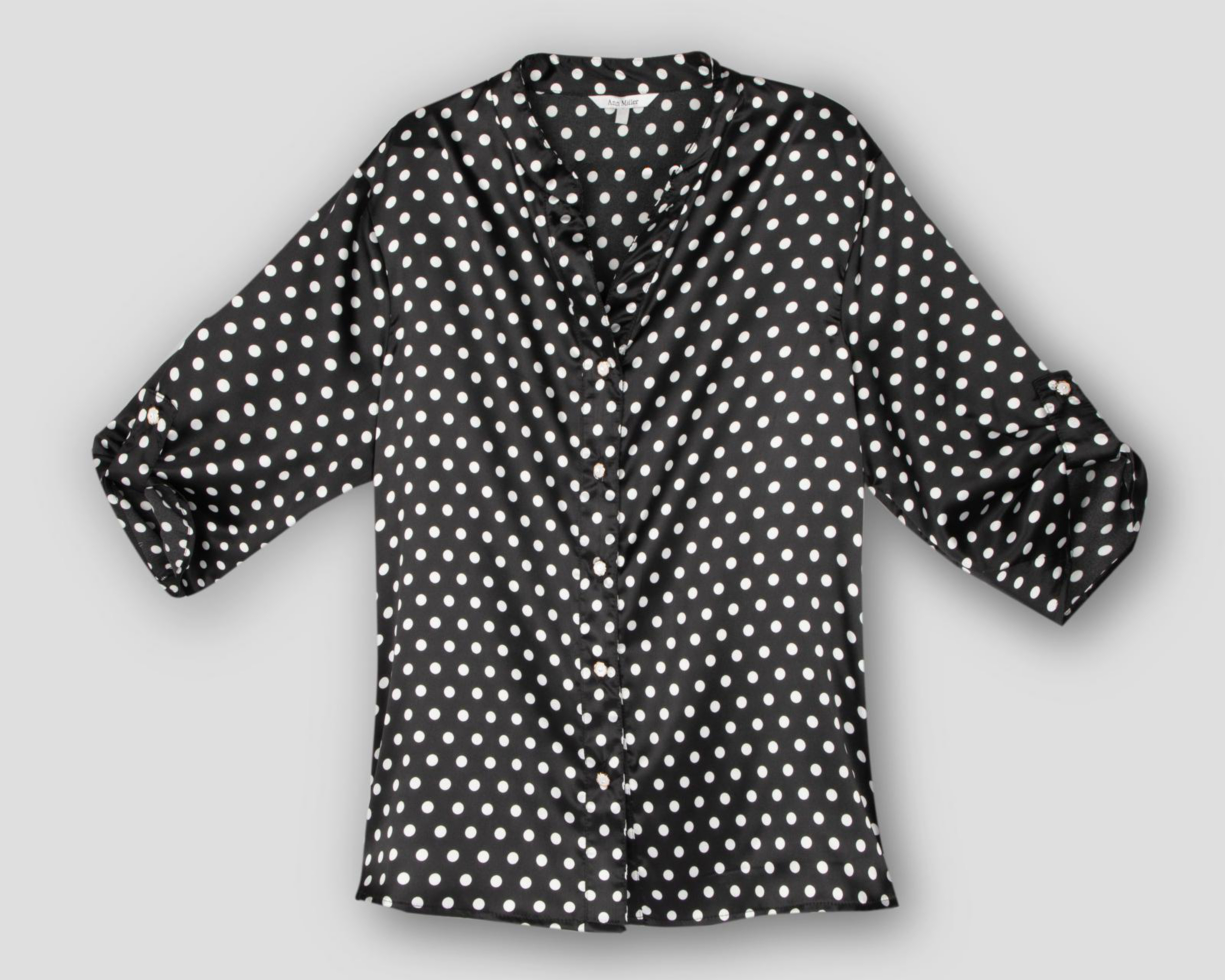 Foto 2 pulgar | Blusa Ana Miller Manga 3/4 para Mujer