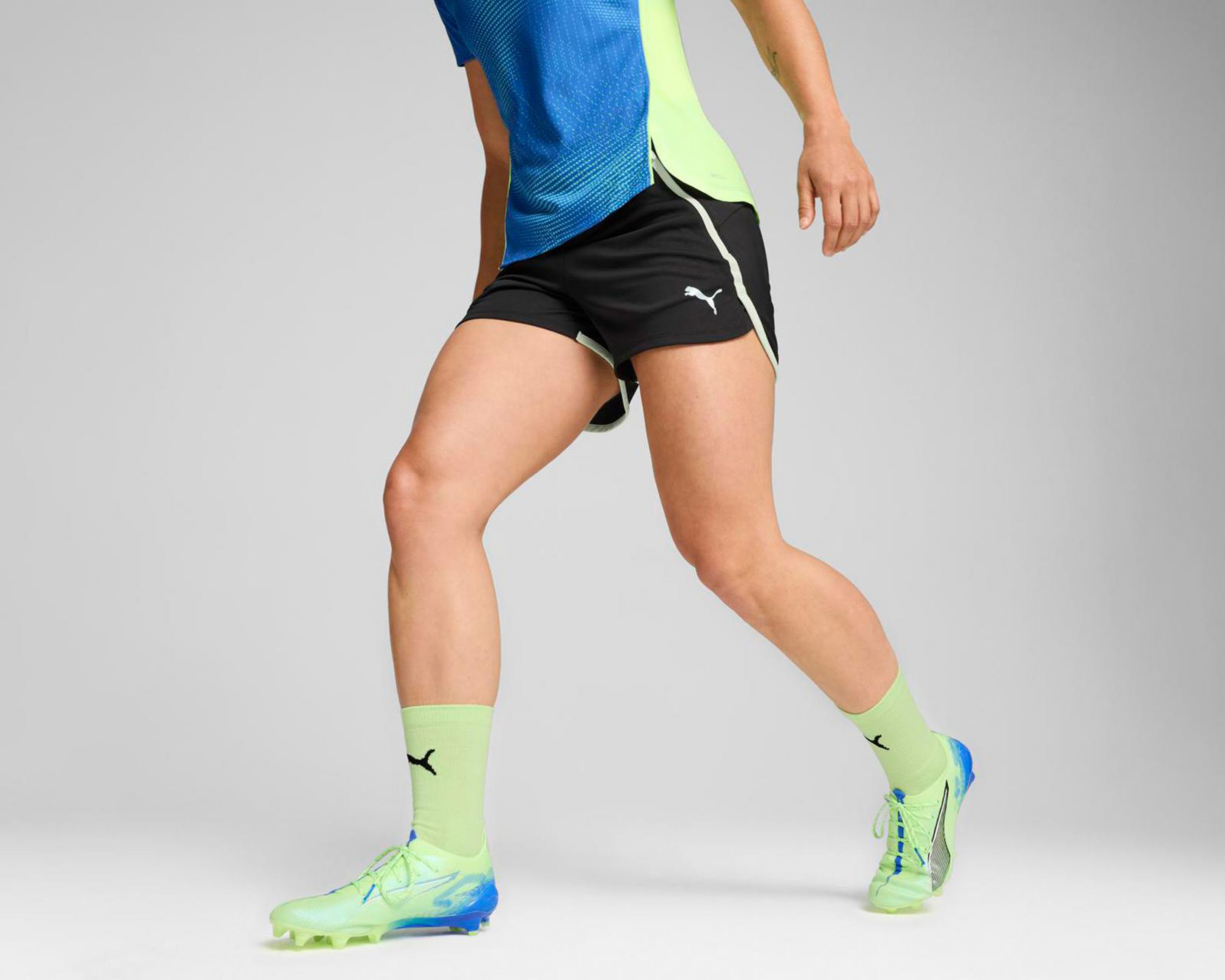 Foto 4 pulgar | Short Puma DryCell IndividualBlaze de Futbol para Mujer