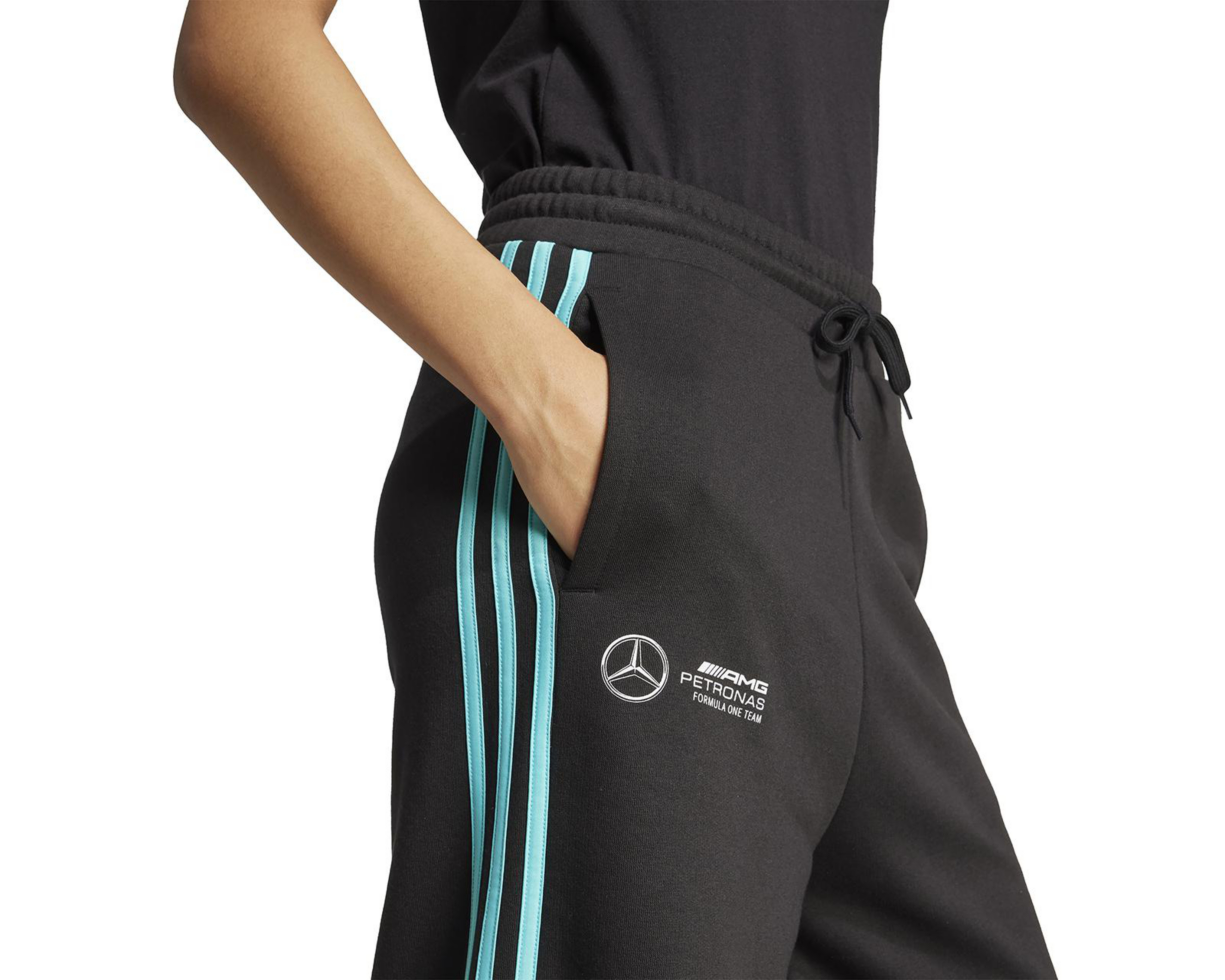 Foto 4 pulgar | Pants Deportivo Adidas Mercedes AMG Petronas Formula One Team para Mujer