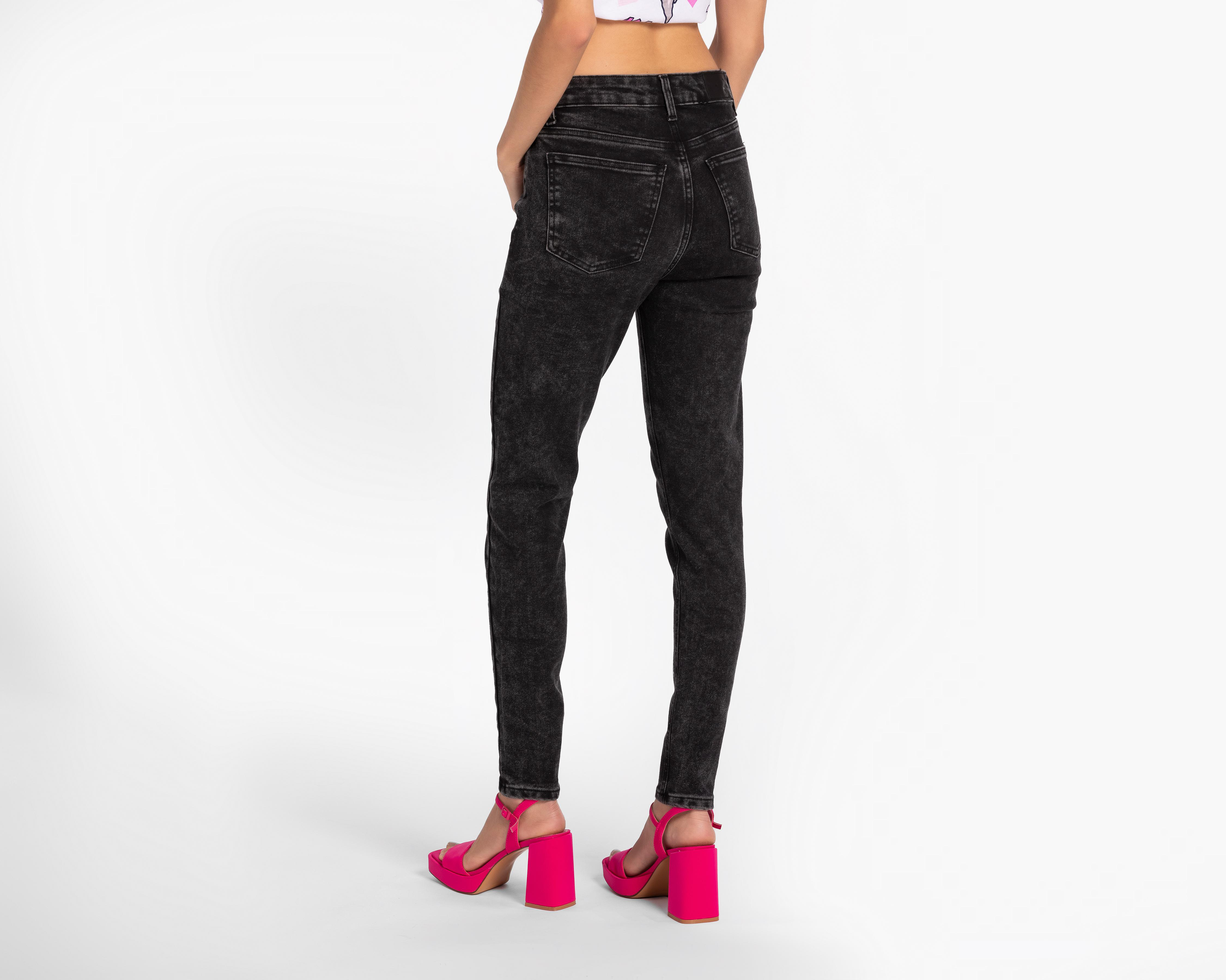 Foto 4 pulgar | Jeans Skinny Lucky Star para Mujer