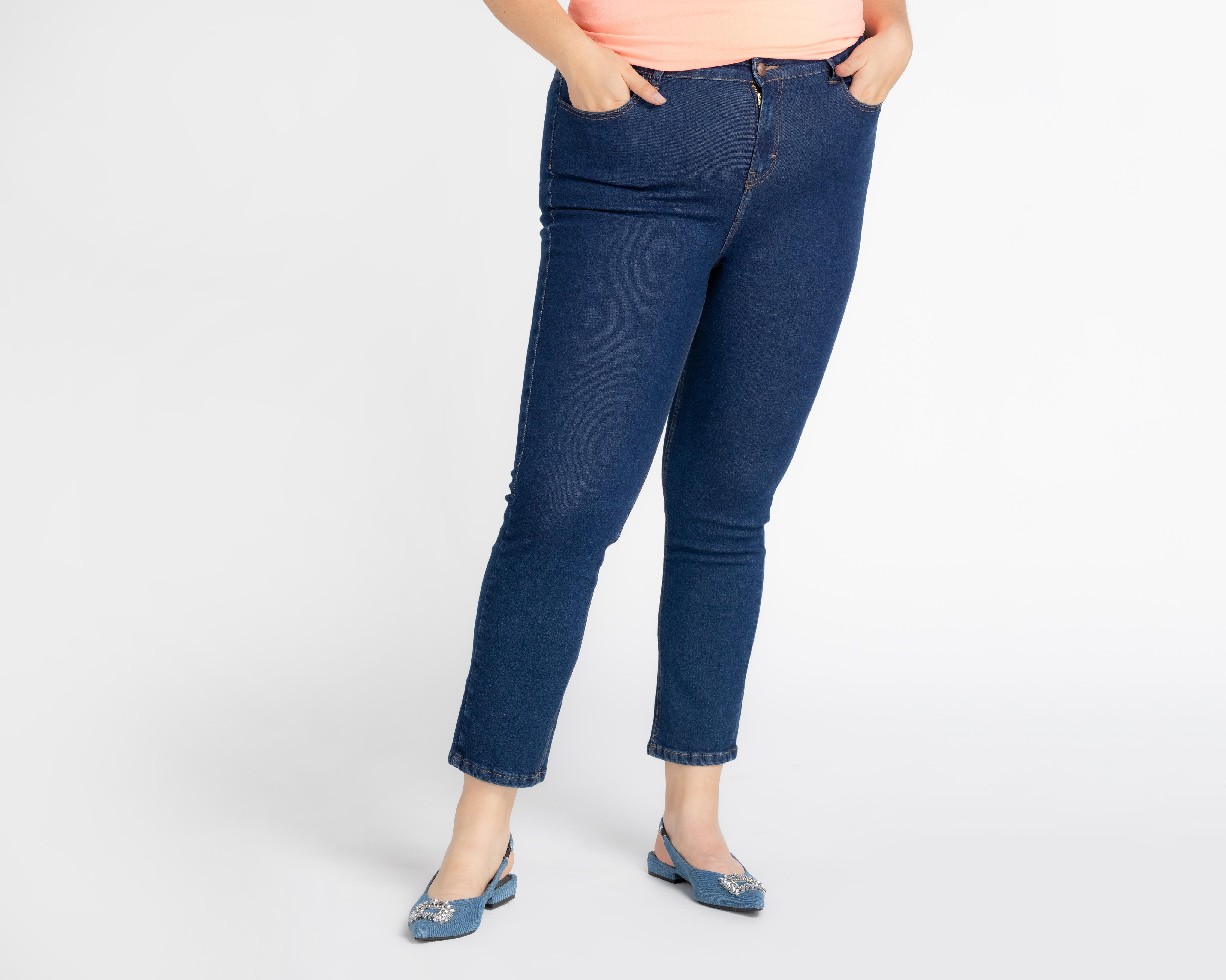 Foto 2 pulgar | Jeans Lucky Star Slim Azul