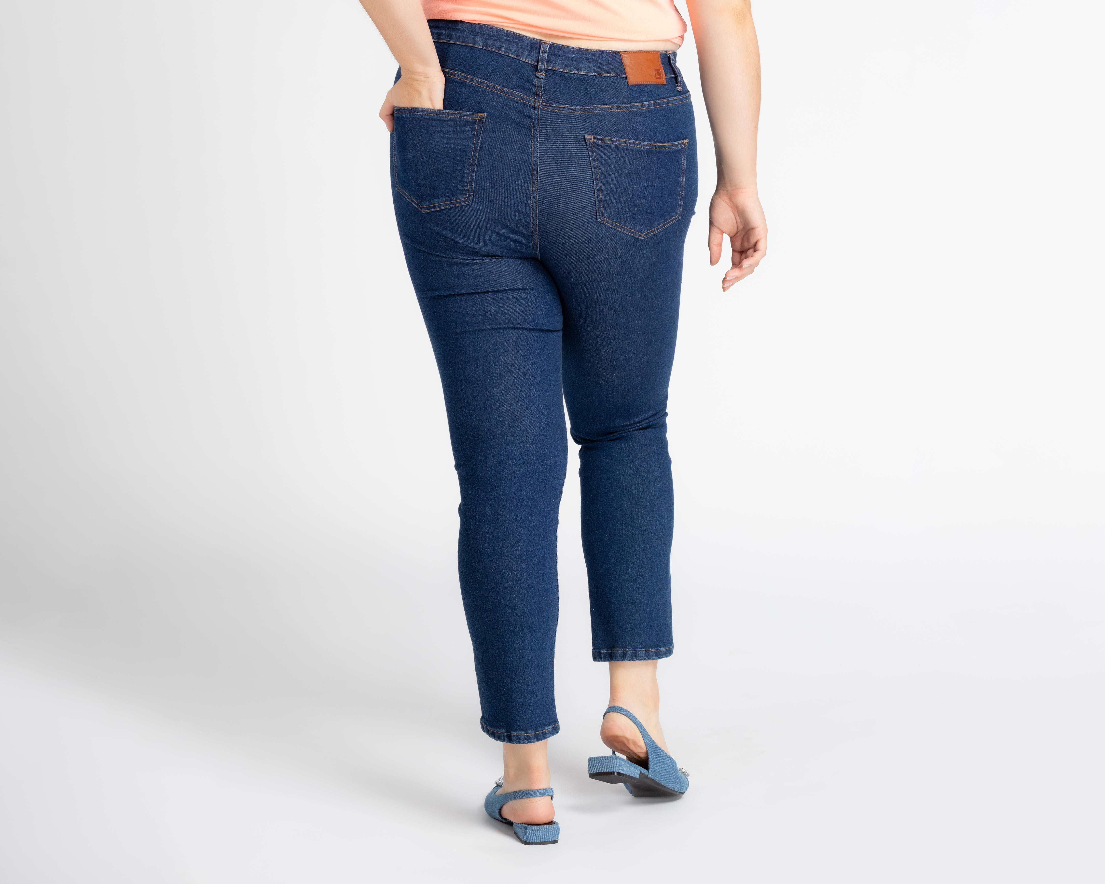 Foto 4 pulgar | Jeans Lucky Star Slim Azul