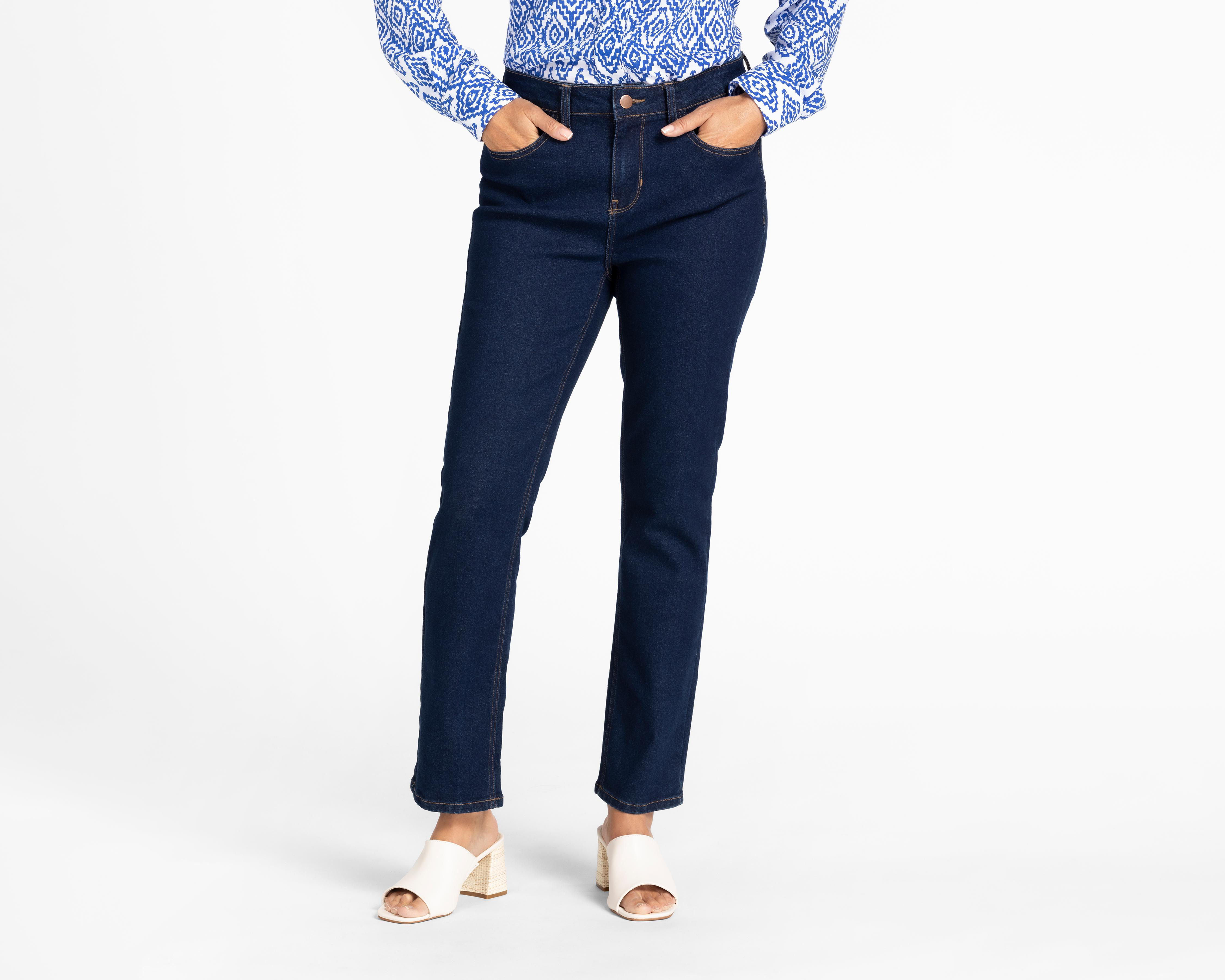 Foto 2 pulgar | Jeans Lucky Star Slim Azul