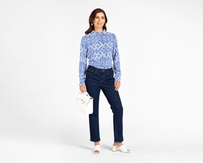 Foto 2 | Jeans Lucky Star Slim Azul