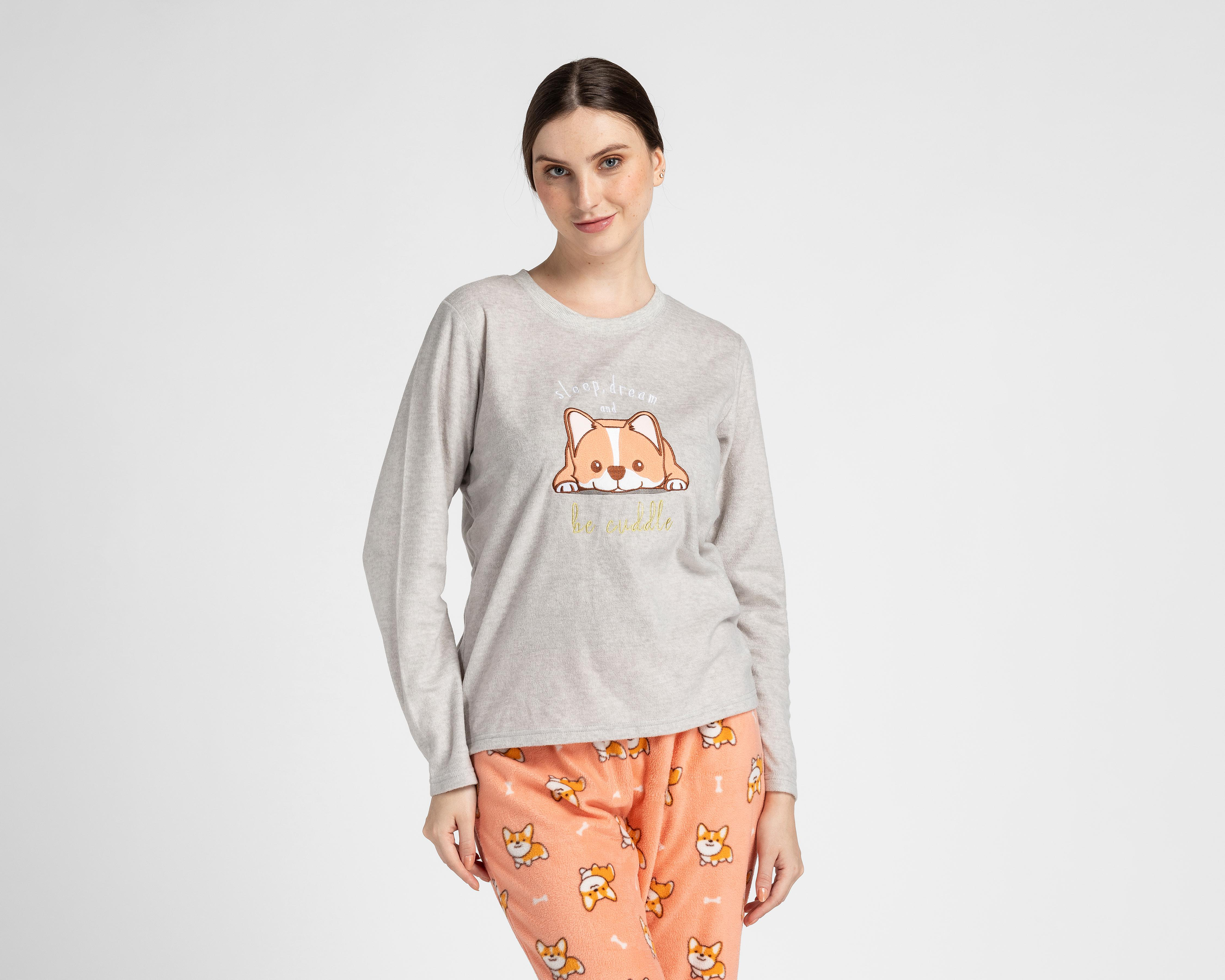 Foto 4 | Pijama Lovest para Mujer 3 Piezas