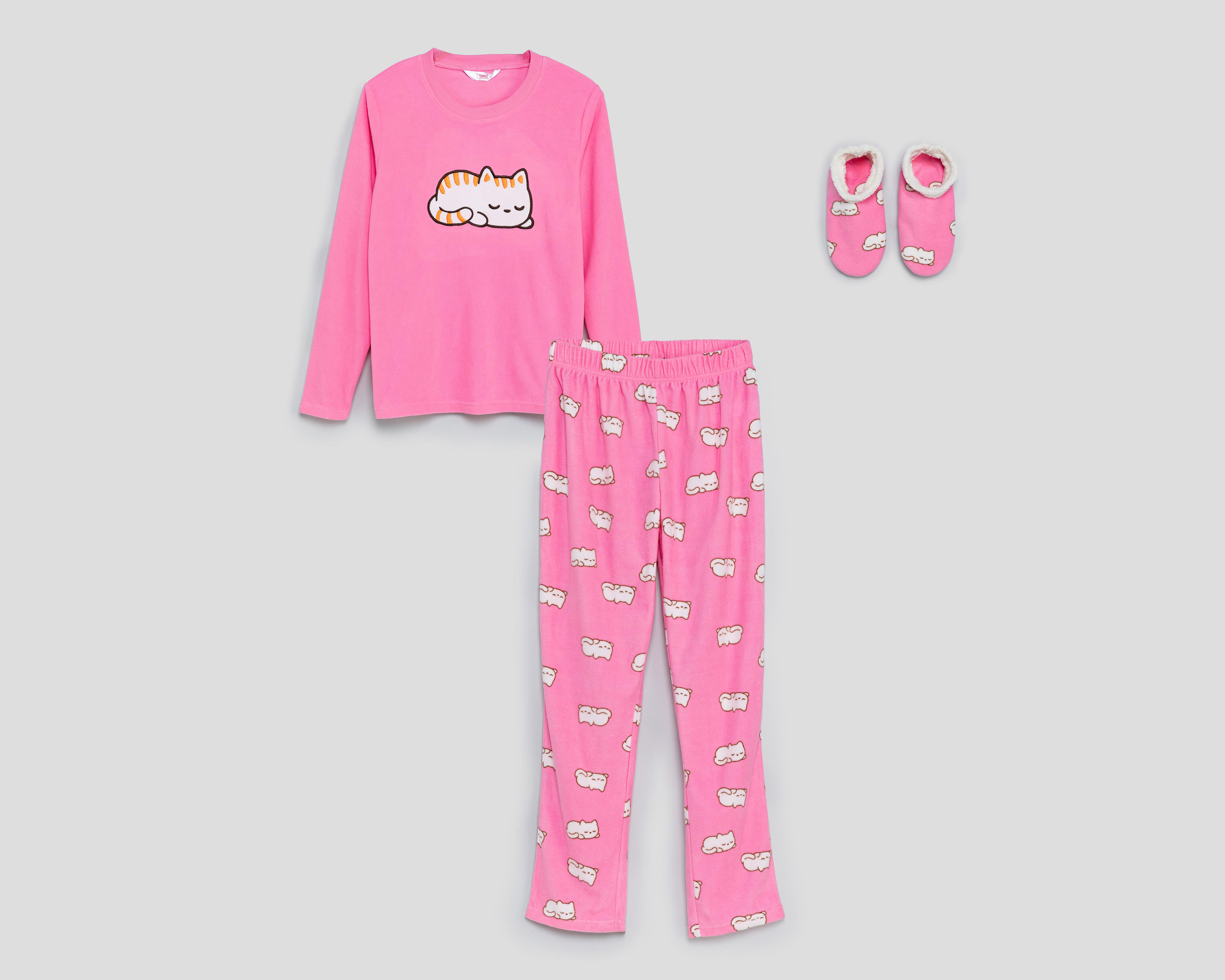Foto 1 | Pijama Lovest para Mujer 3 Piezas
