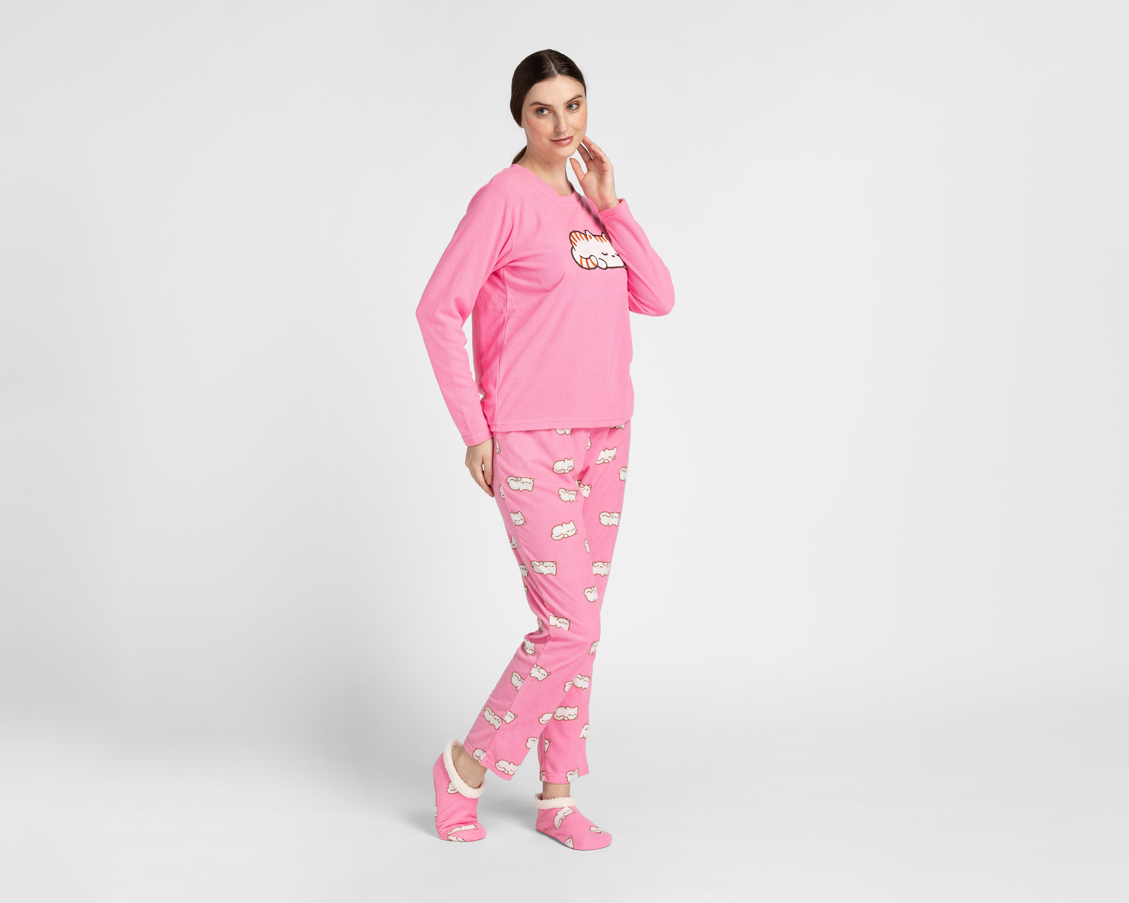 Foto 2 | Pijama Lovest para Mujer 3 Piezas