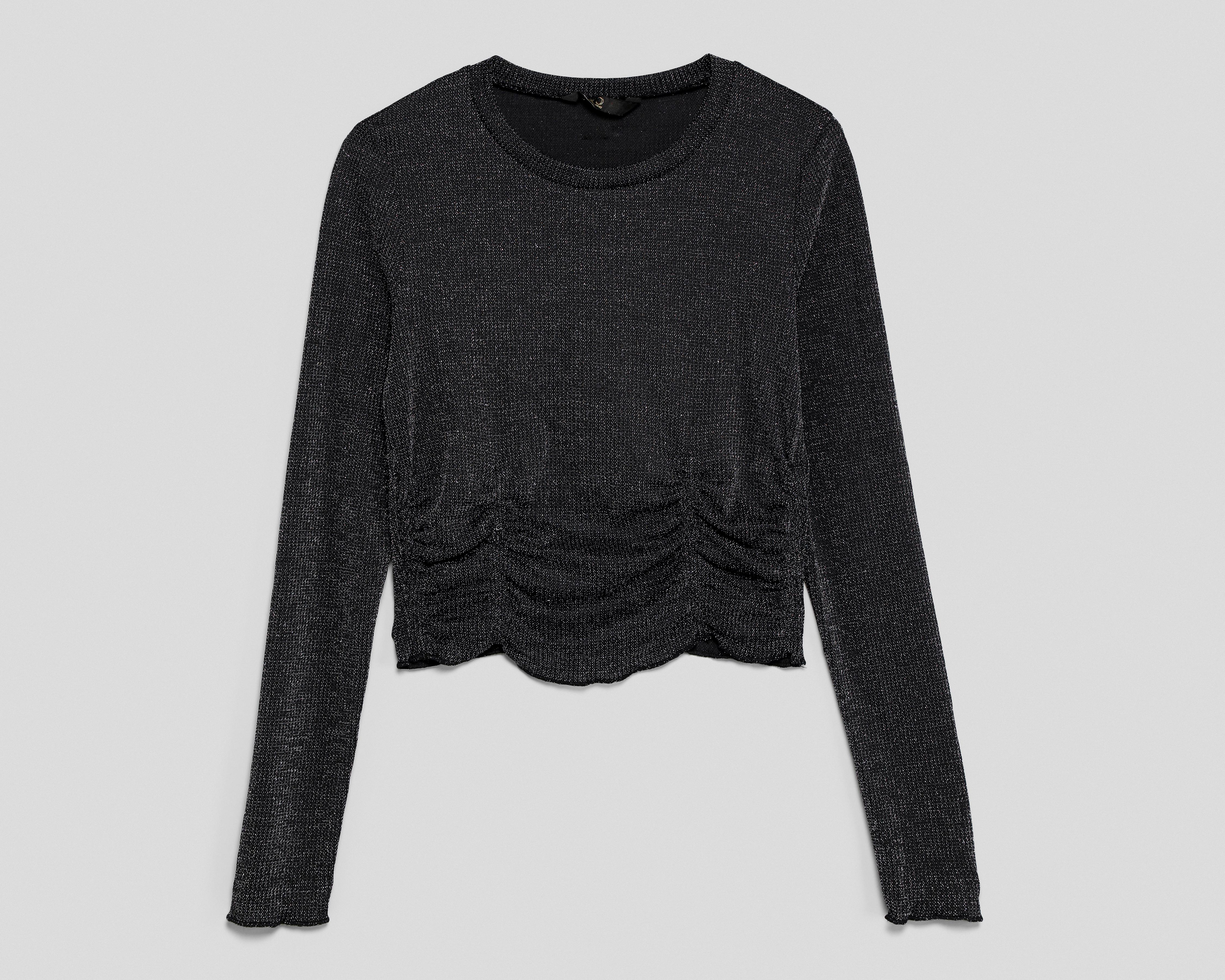 Foto 2 pulgar | Blusa Jennifer Lopez con Hilo Metálico para Mujer