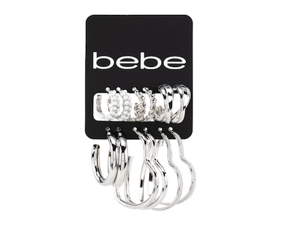 Foto 1 | Arracadas Bebe Plateadas 6 Pares