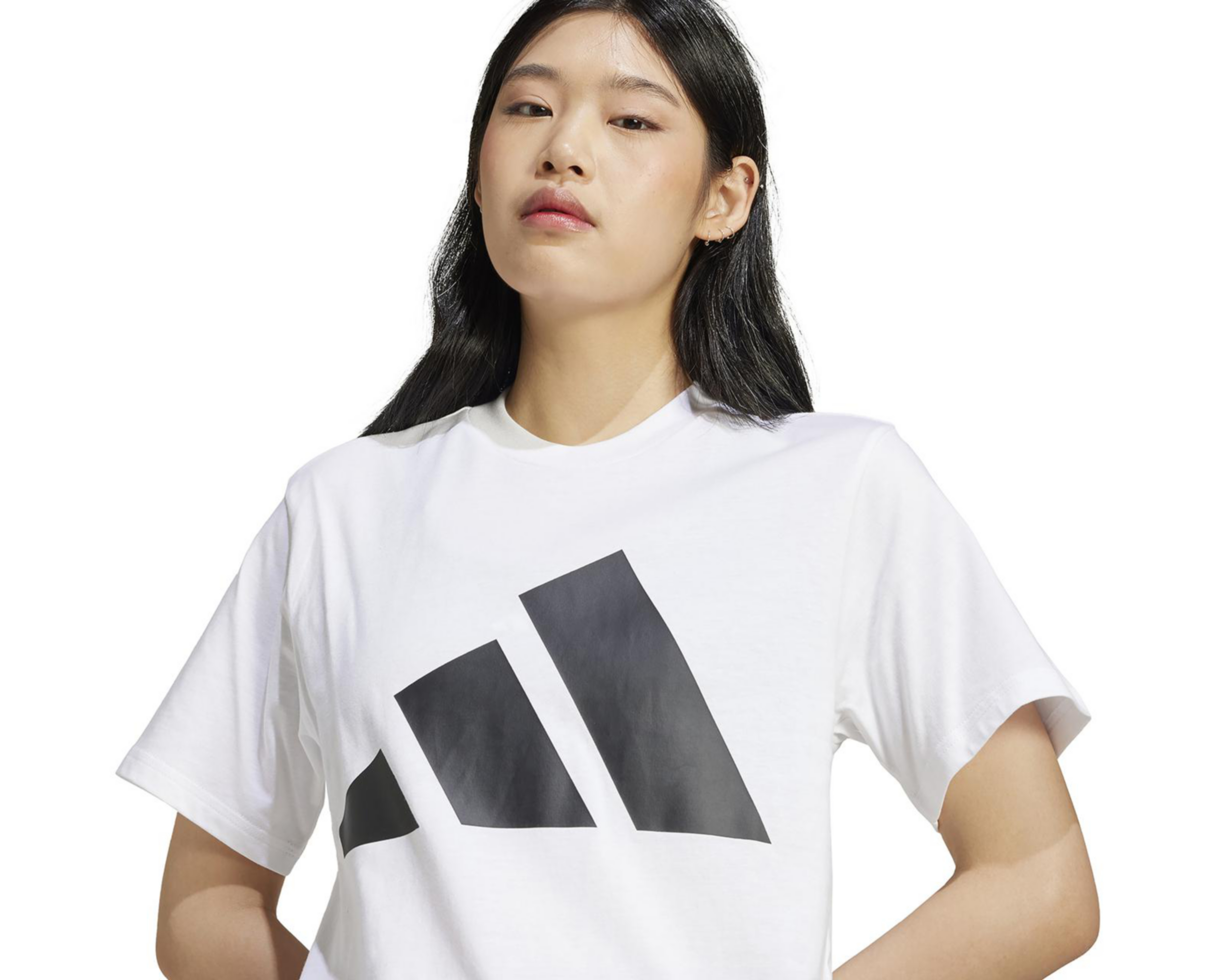 Foto 4 | Playera para Entrenamiento Adidas Essentials Big Logo Cotton para Mujer
