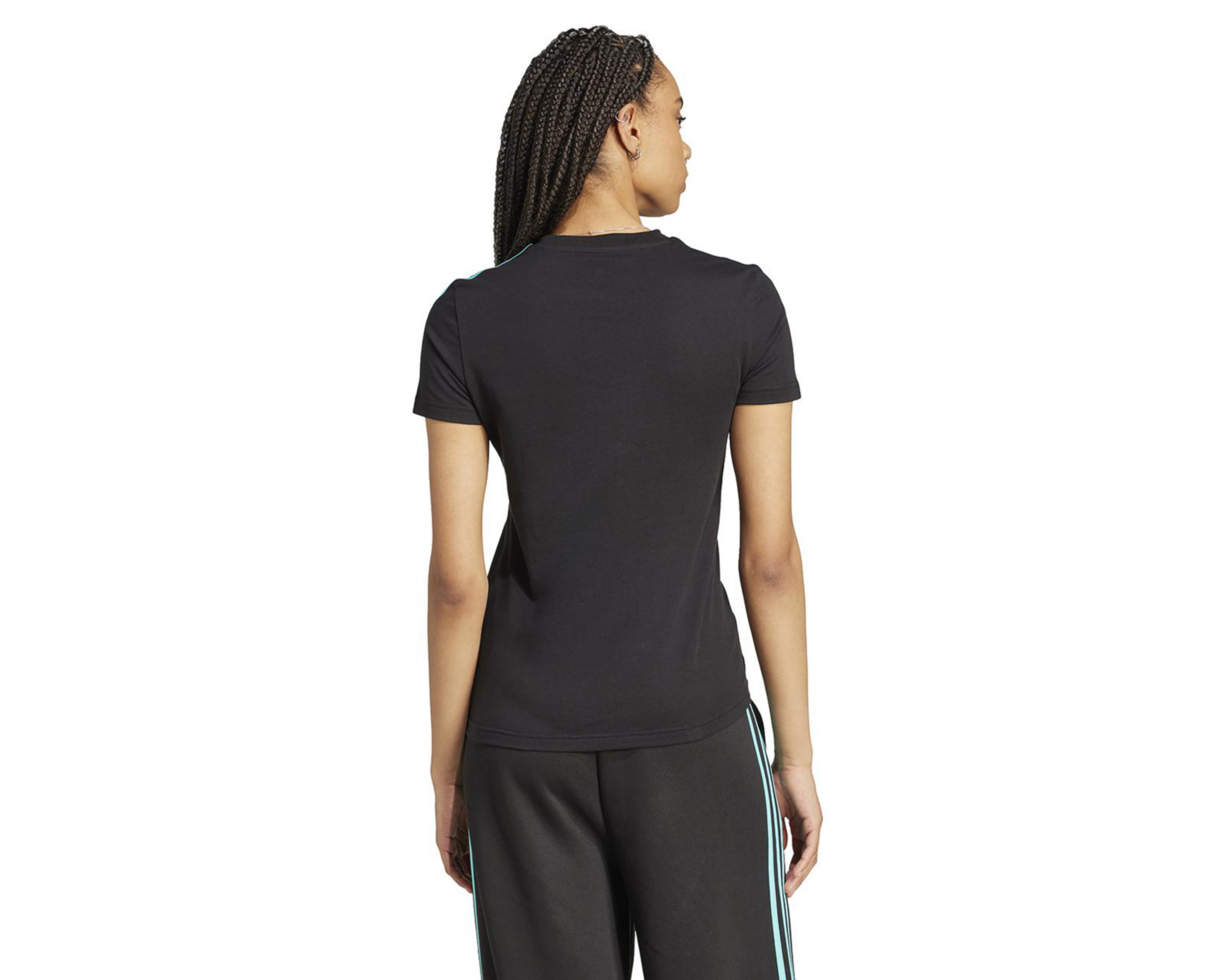 Foto 3 pulgar | Playera AMG Petronas Formula One Team DNA Adidas para Mujer