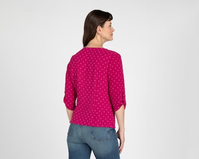 Foto 3 | Blusa Ann Miller Manga 3/4 con Textura
