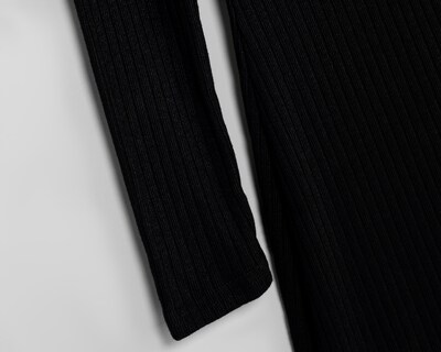 Foto 4 | Vestido de Fiesta Bebe Negro con Flecos de Pedrería