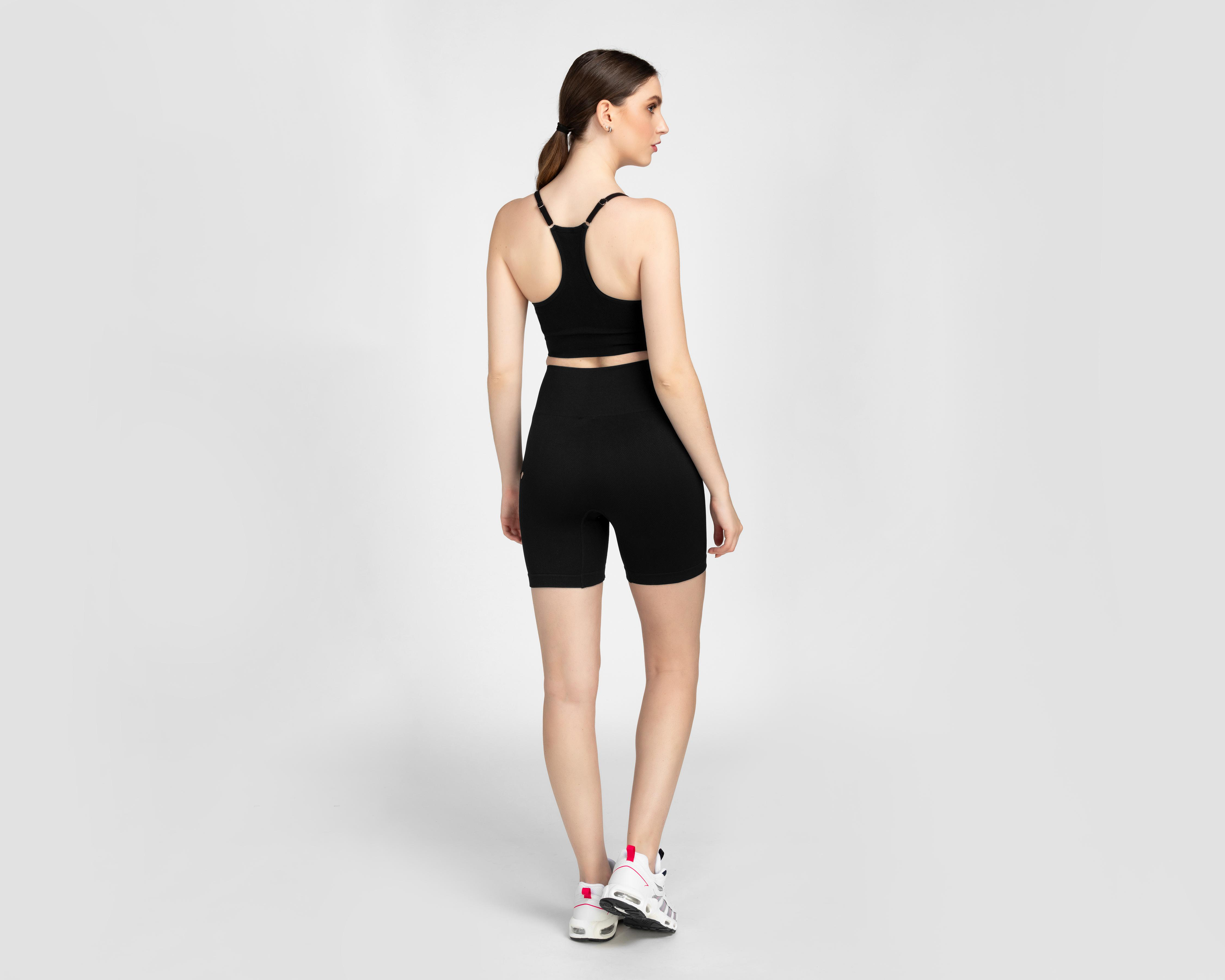 Foto 3 pulgar | Short Biker y Top Sportline para Mujer