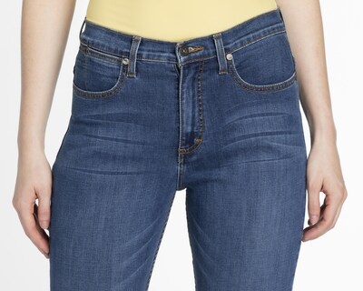 Foto 4 | Jeans Lee Flare Deslavados