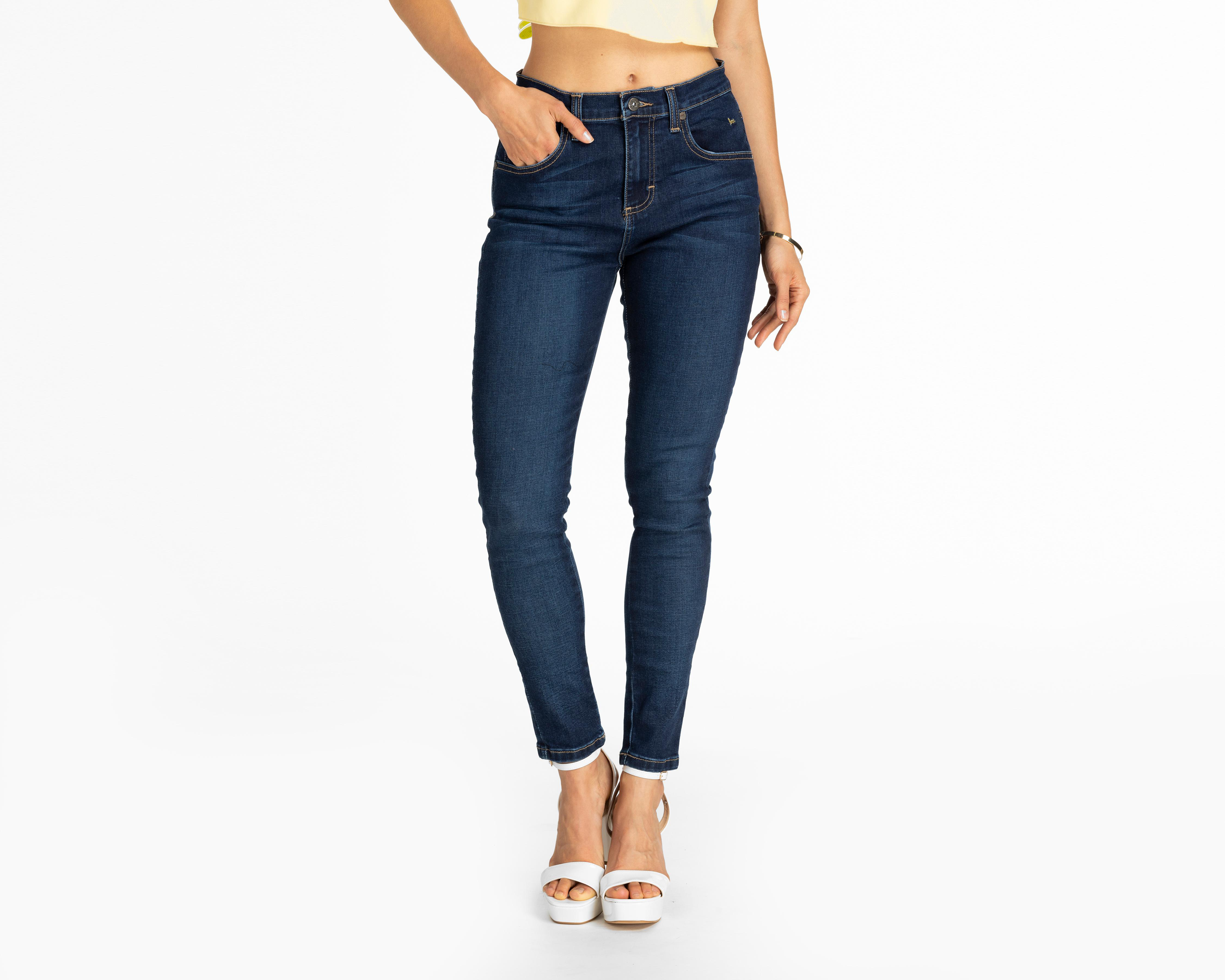 Jeans Lee Skinny Deslavados $759