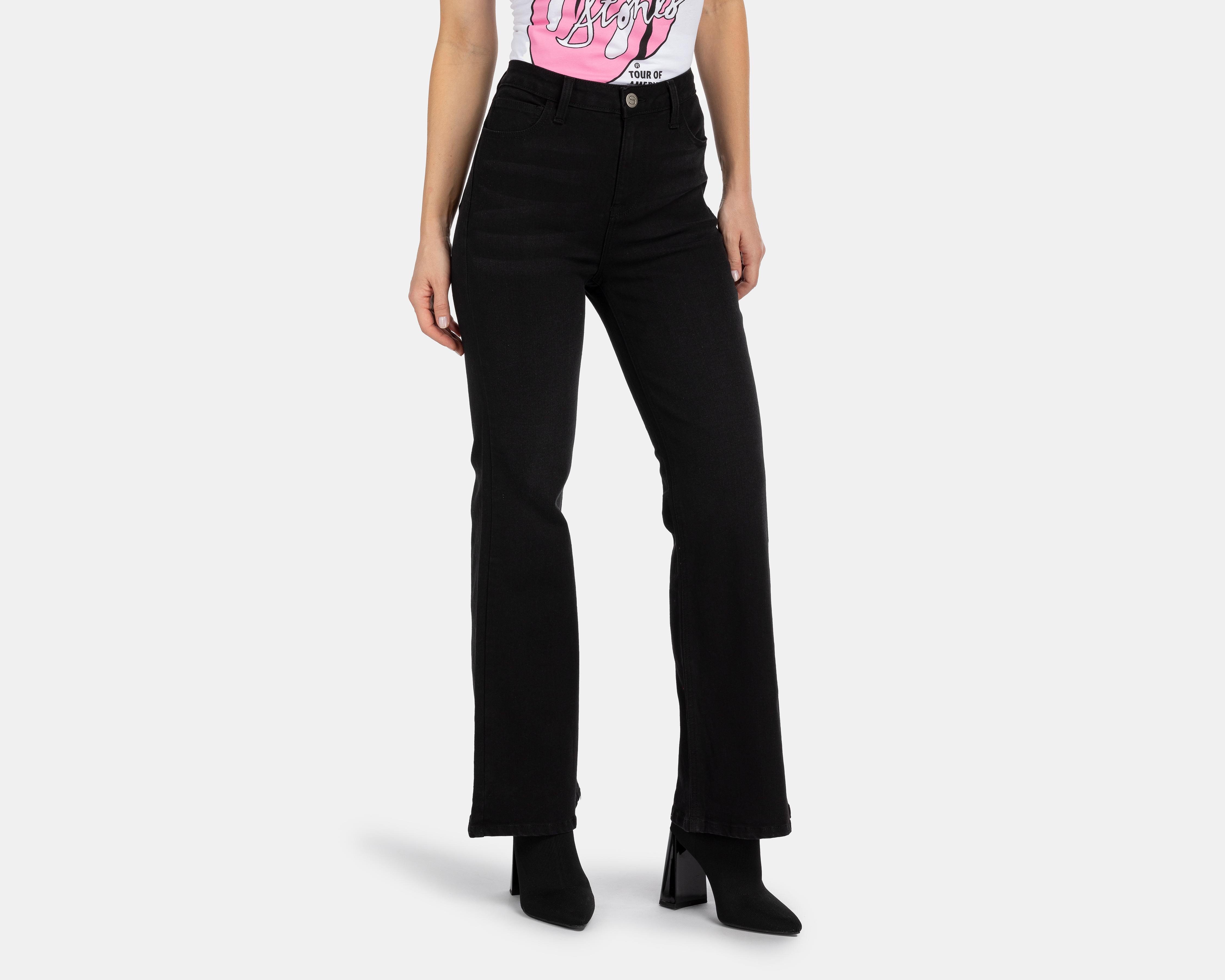 Foto 2 pulgar | Jeans Flare Sahara para Mujer