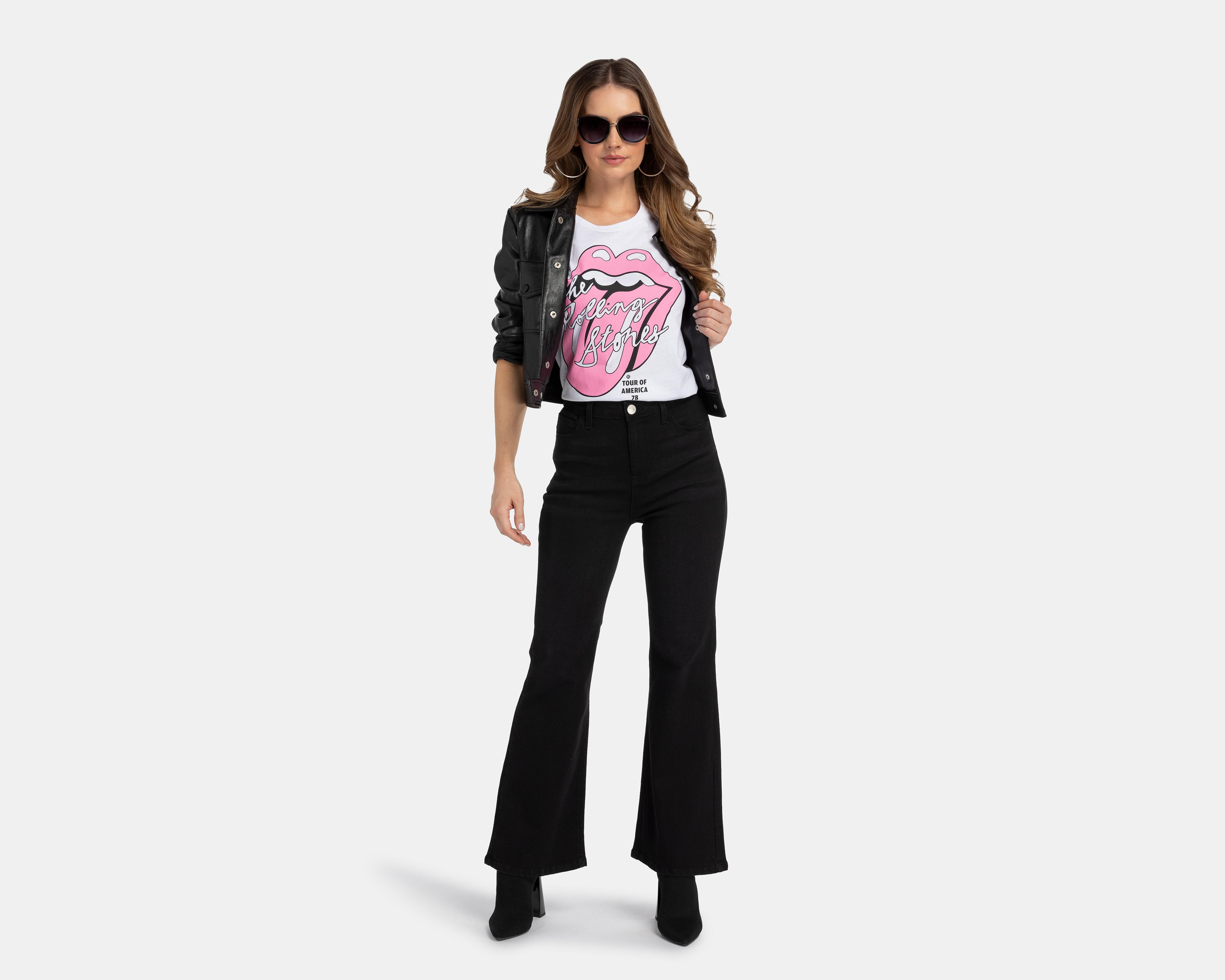 Foto 3 pulgar | Jeans Flare Sahara para Mujer