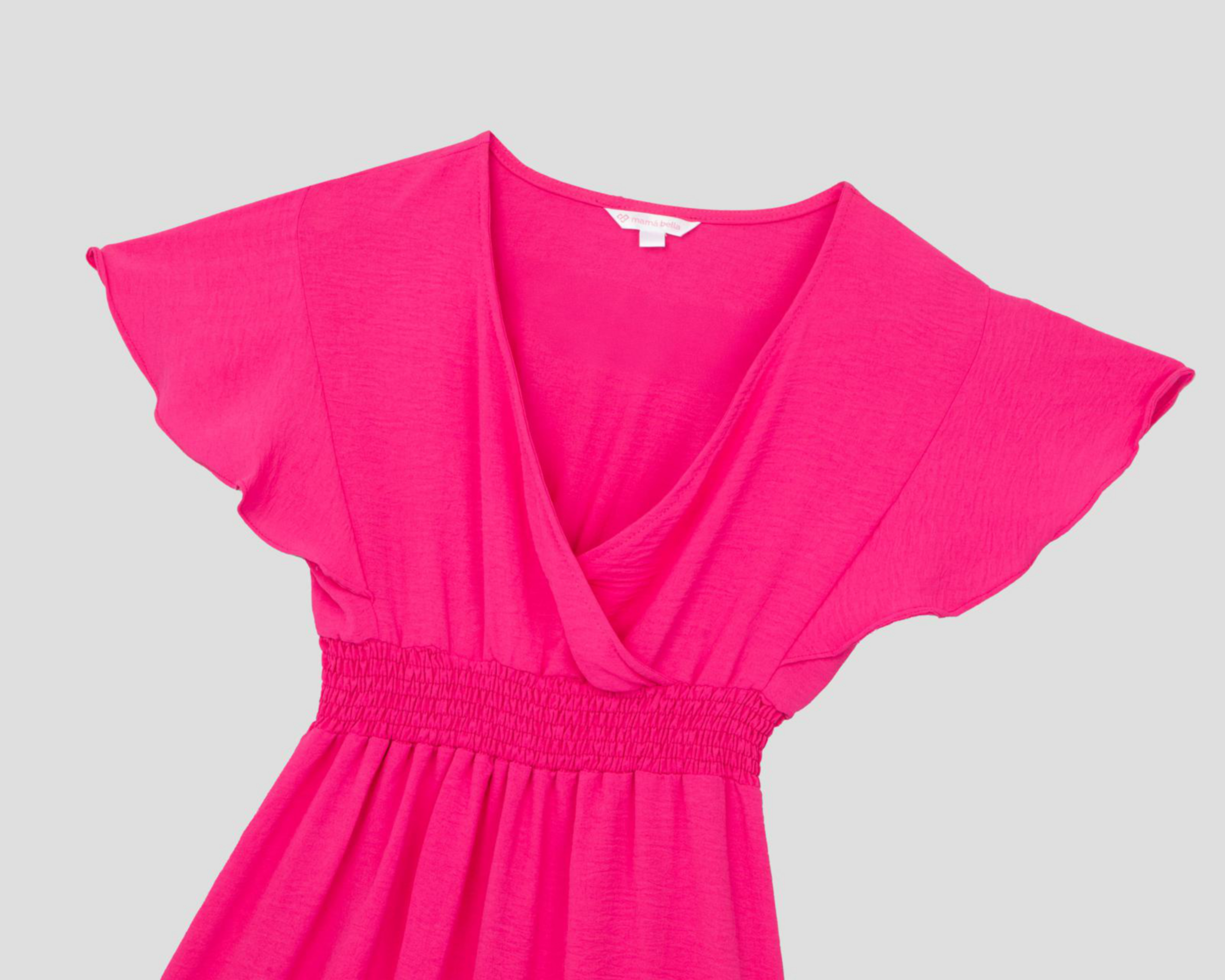Foto 4 pulgar | Vestido de Maternidad Mamá Bella Manga Corta