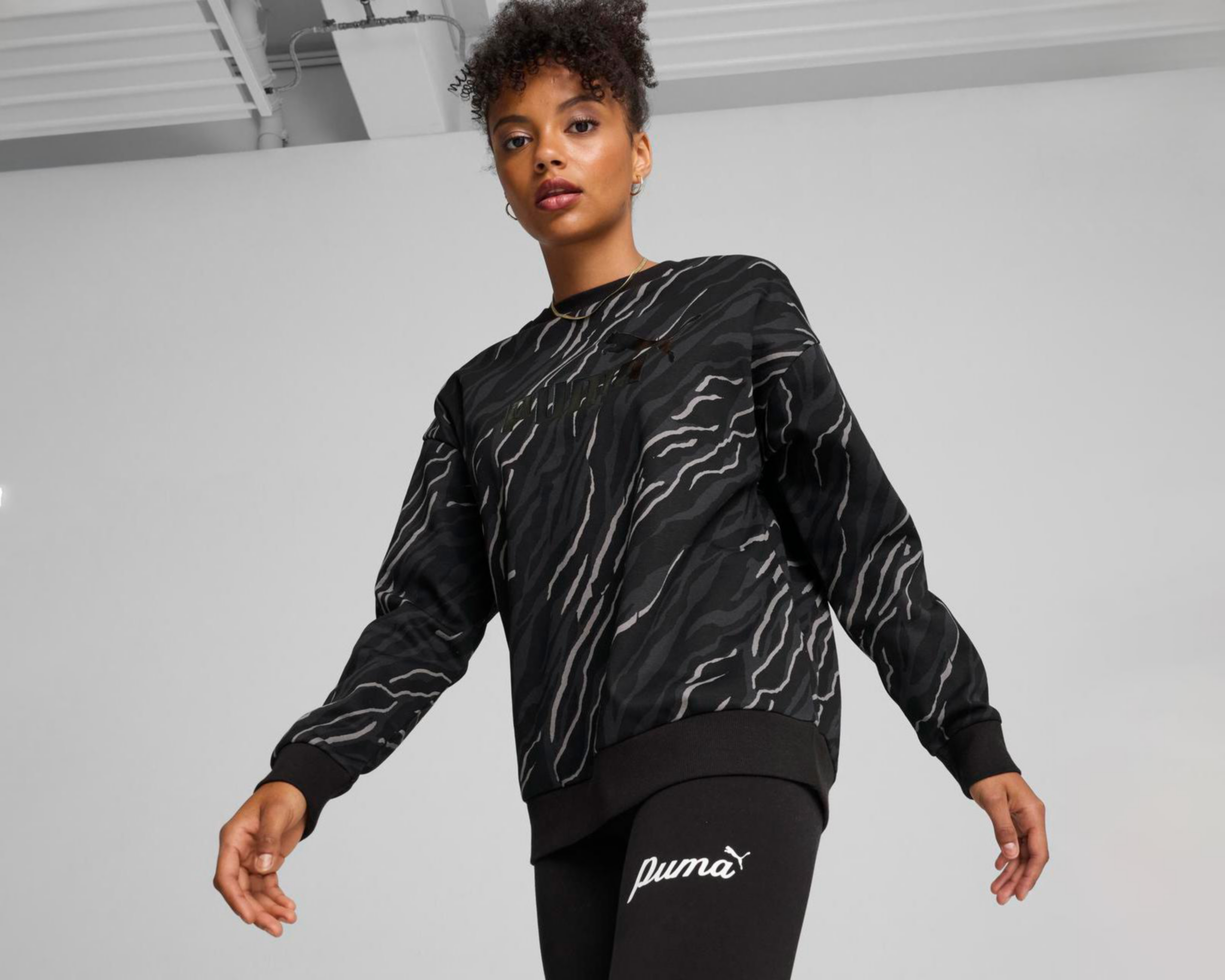 Foto 3 | Sudadera Puma para Mujer