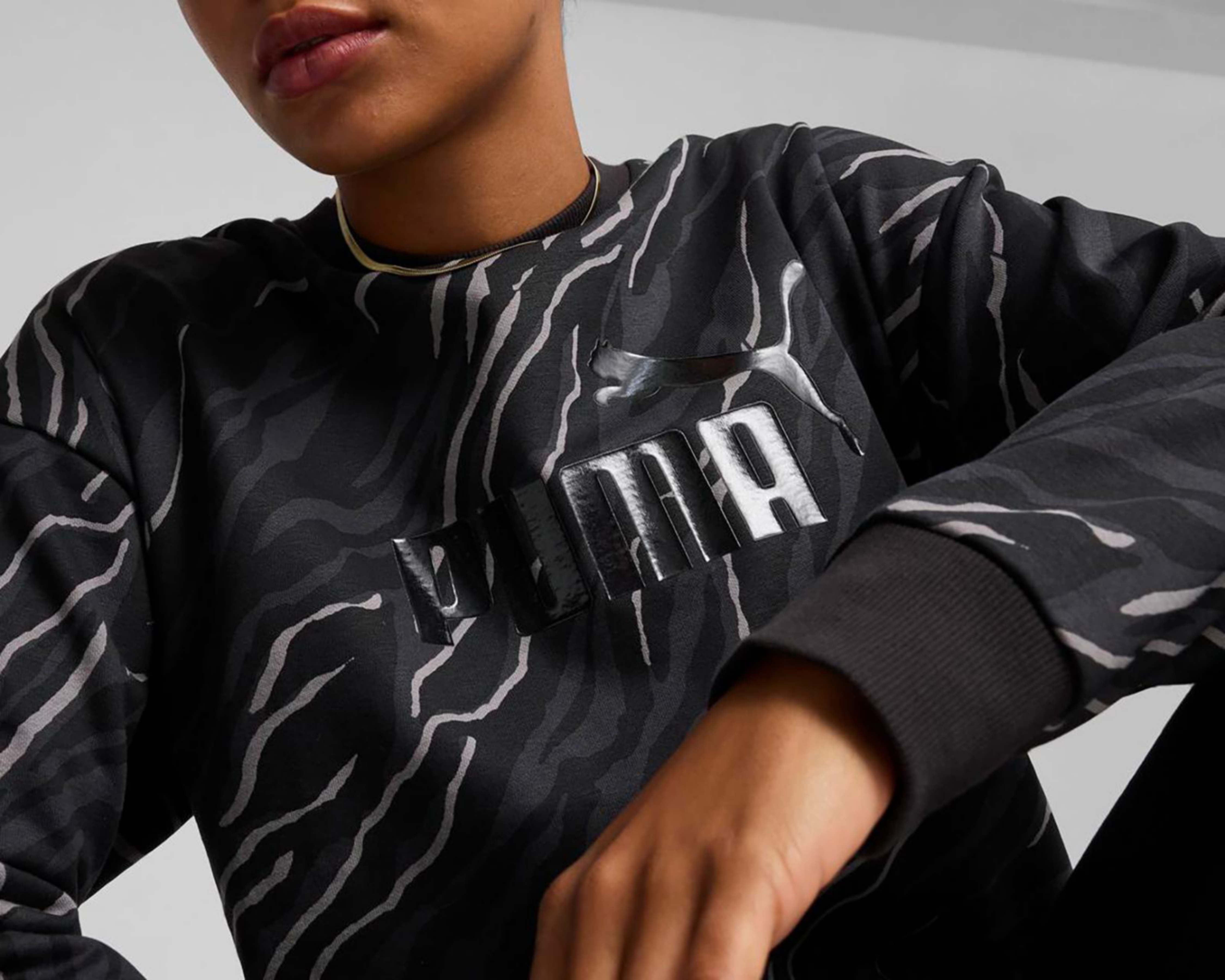 Foto 4 | Sudadera Puma para Mujer