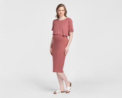 Foto 1 | Vestido de Maternidad con Blusa Mamá Bella