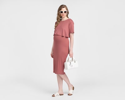 Foto 2 | Vestido de Maternidad con Blusa Mamá Bella