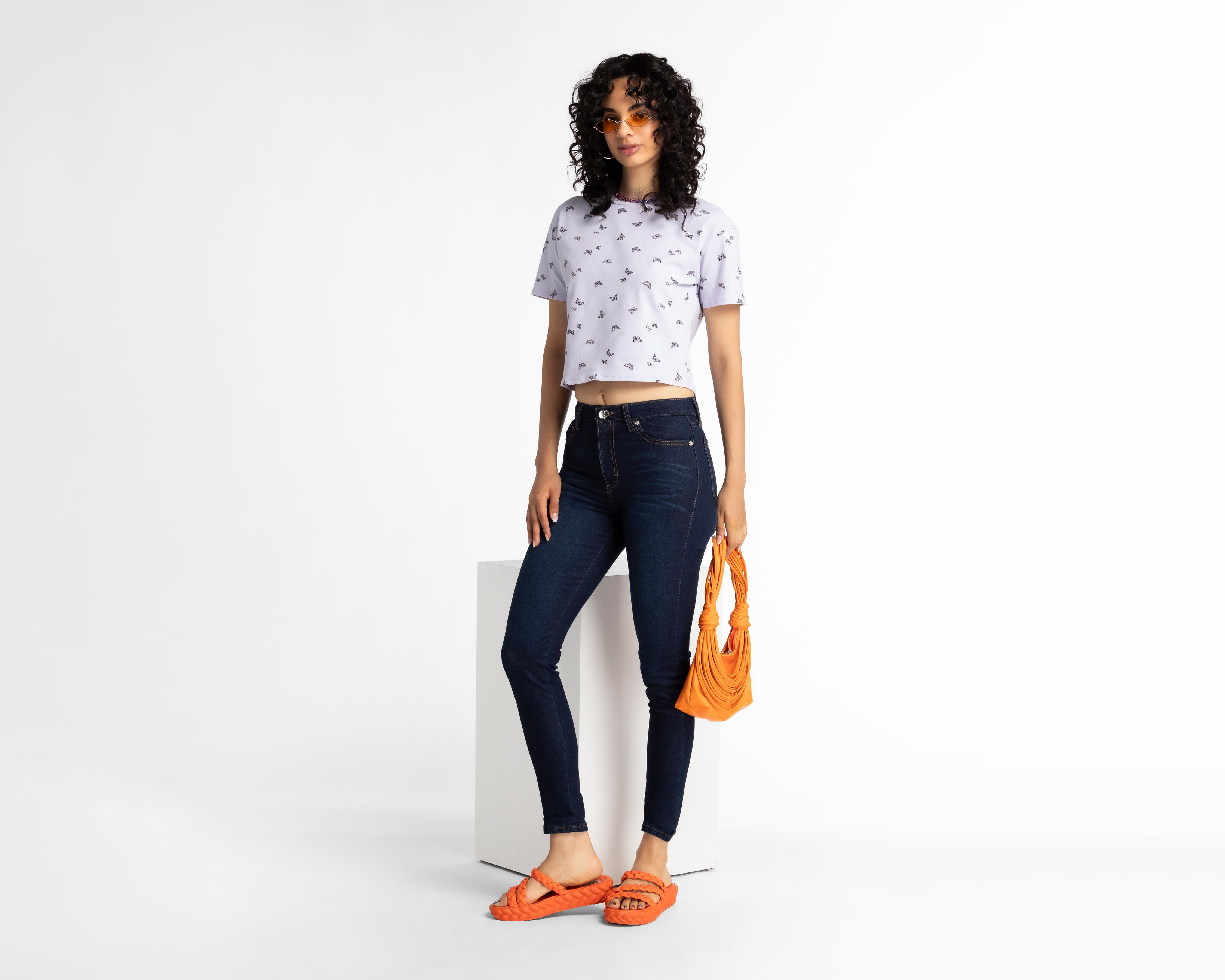 Foto 2 | Jeans Skinny Refill para Mujer