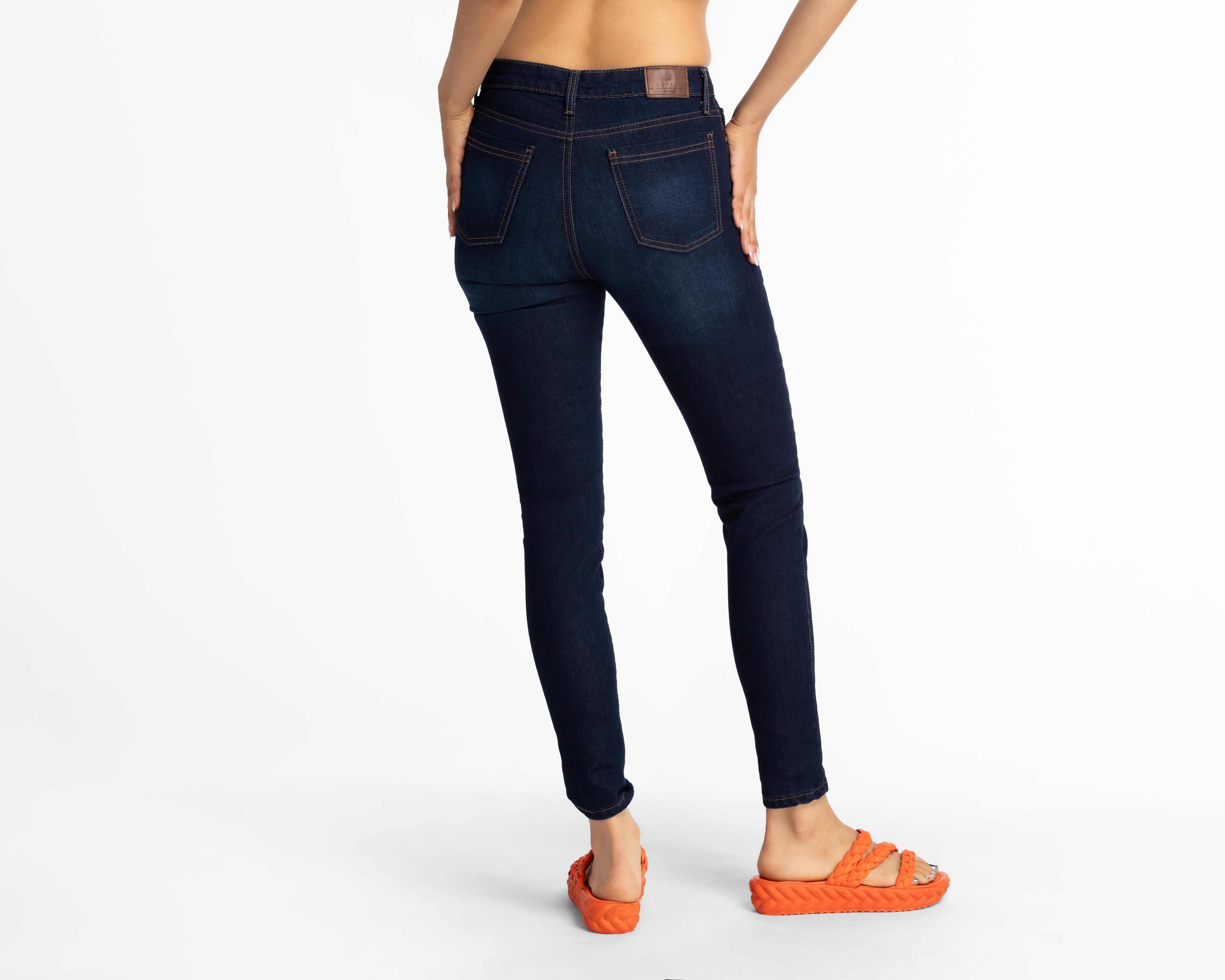 Foto 4 pulgar | Jeans Skinny Refill para Mujer
