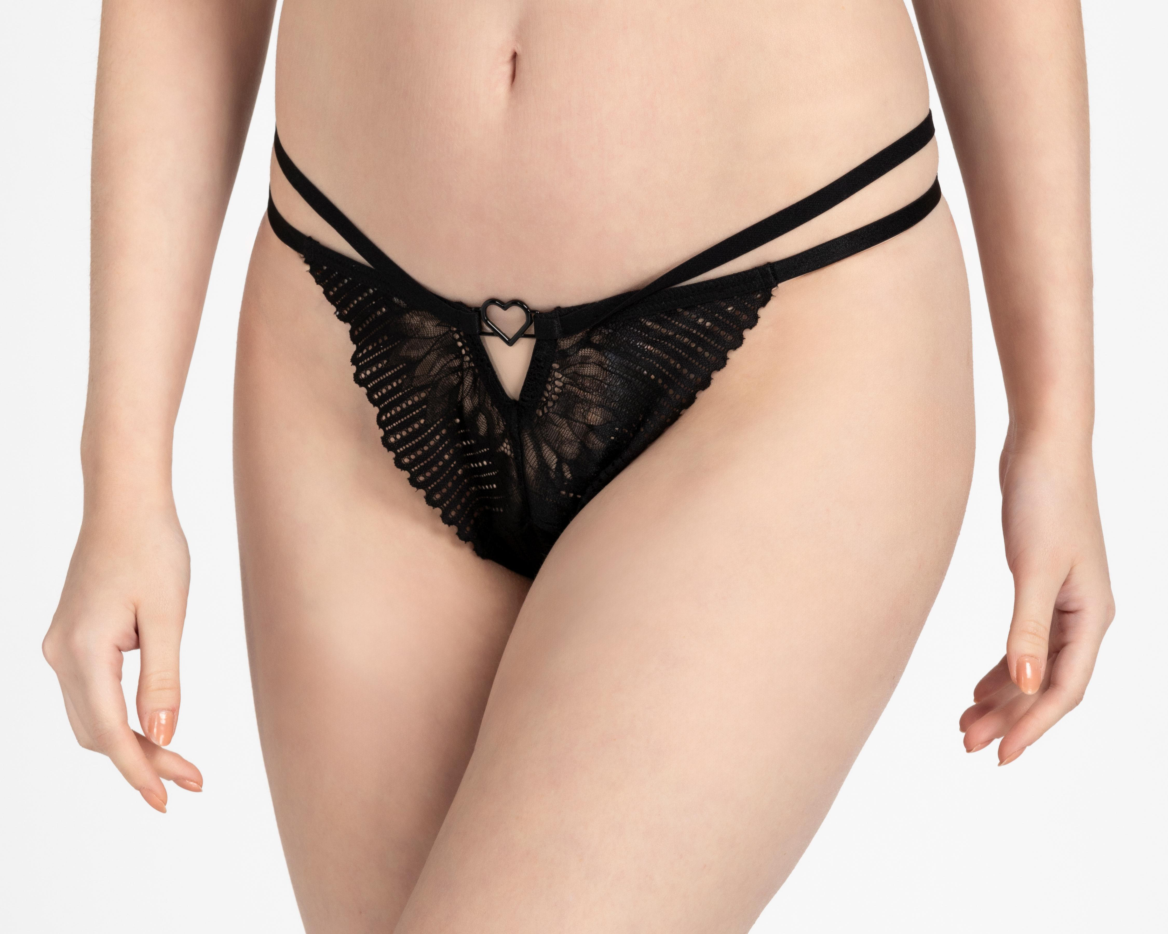 Foto 2 pulgar | Tanga de Encaje Eva tu Estilo Íntimo para Mujer