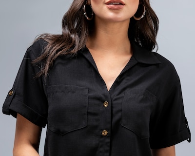 Foto 4 | Camisa Manga Corta Jennifer Lopez Juvenil