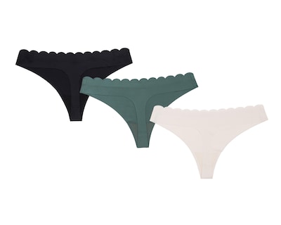 Foto 2 | Tanga Seamless Eva Tu Estilo Íntimo para Mujer 3 Piezas