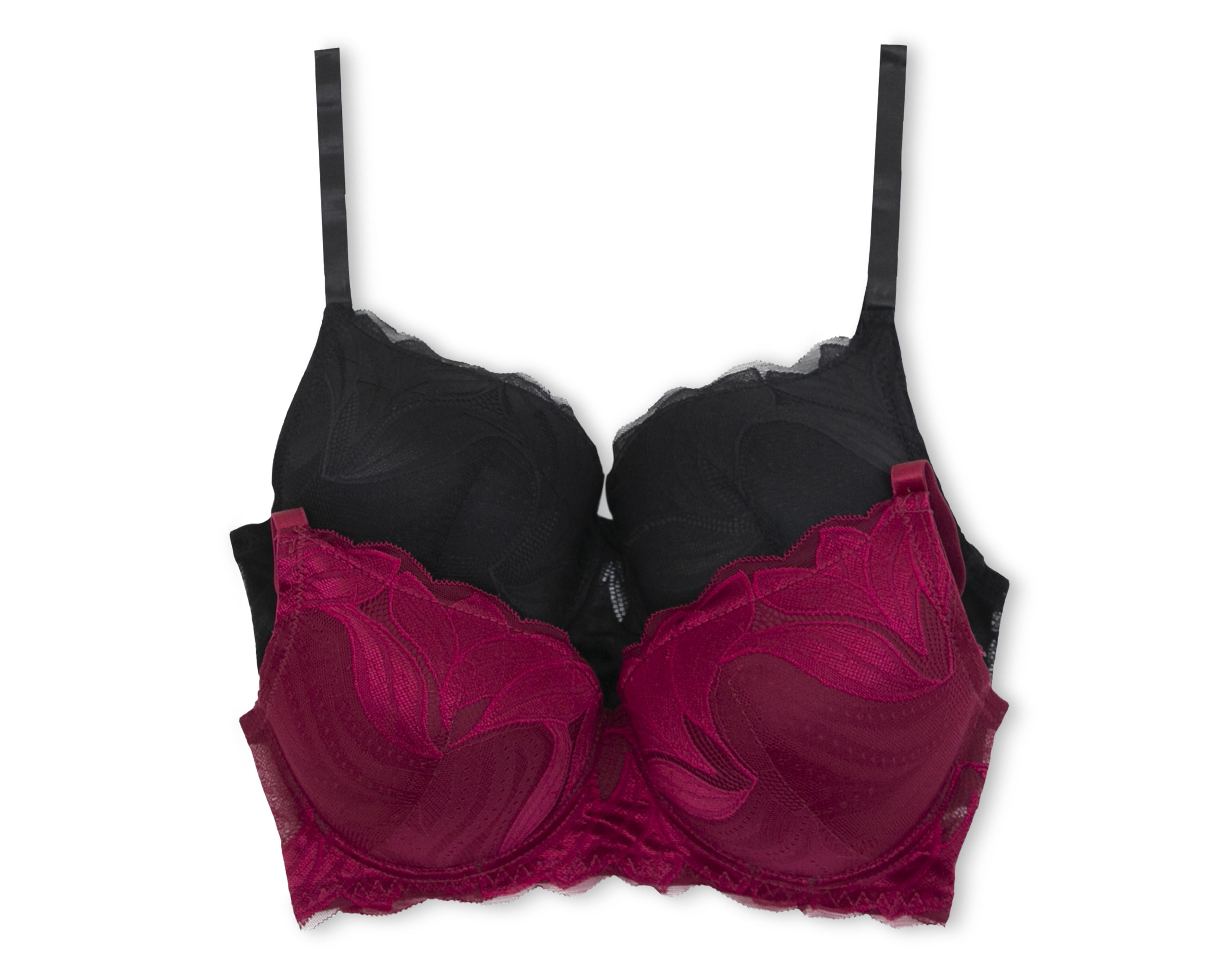Foto 1 | Brasier con Encaje Beauty Secret Copa Completa 2 Piezas