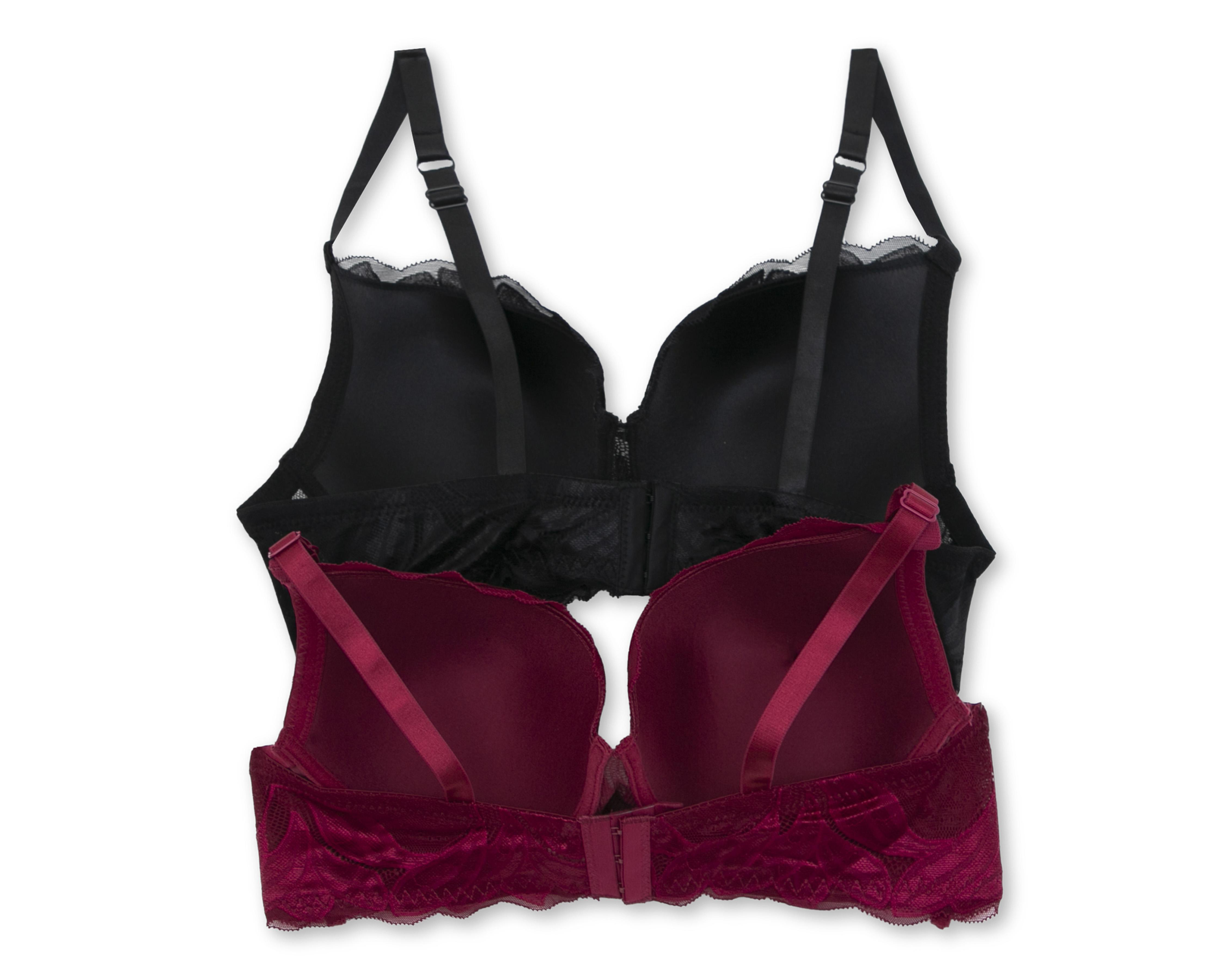 Foto 2 | Brasier con Encaje Beauty Secret Copa Completa 2 Piezas